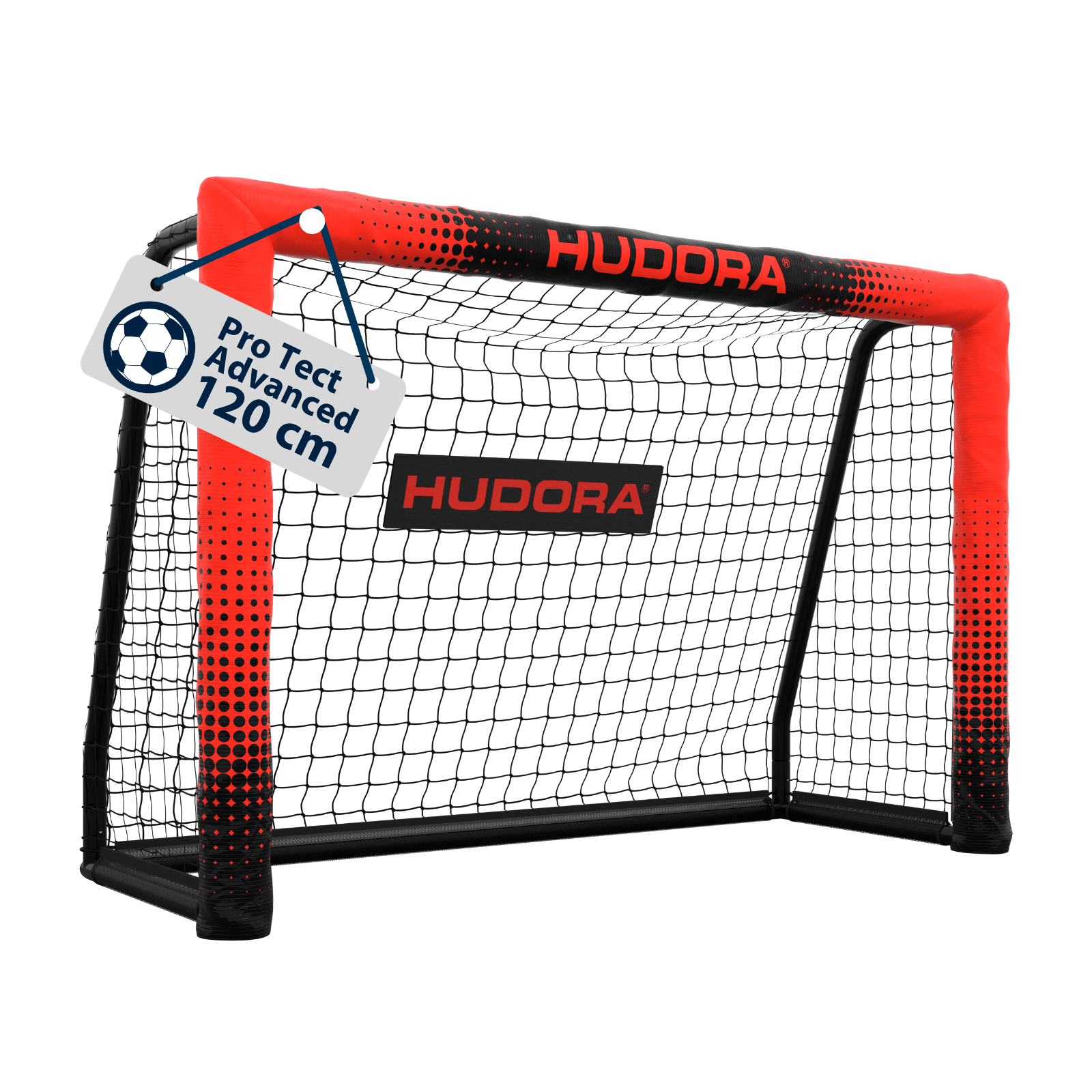 HUDORA Fußballtor Pro Tect 120 Advanced Red