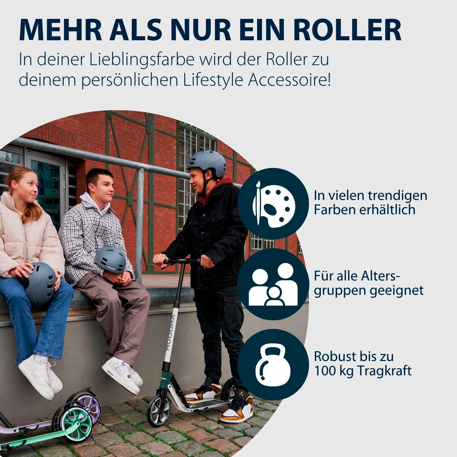 HUDORA BigWheel® 205 Advanced, ash, Bild 6 von 7