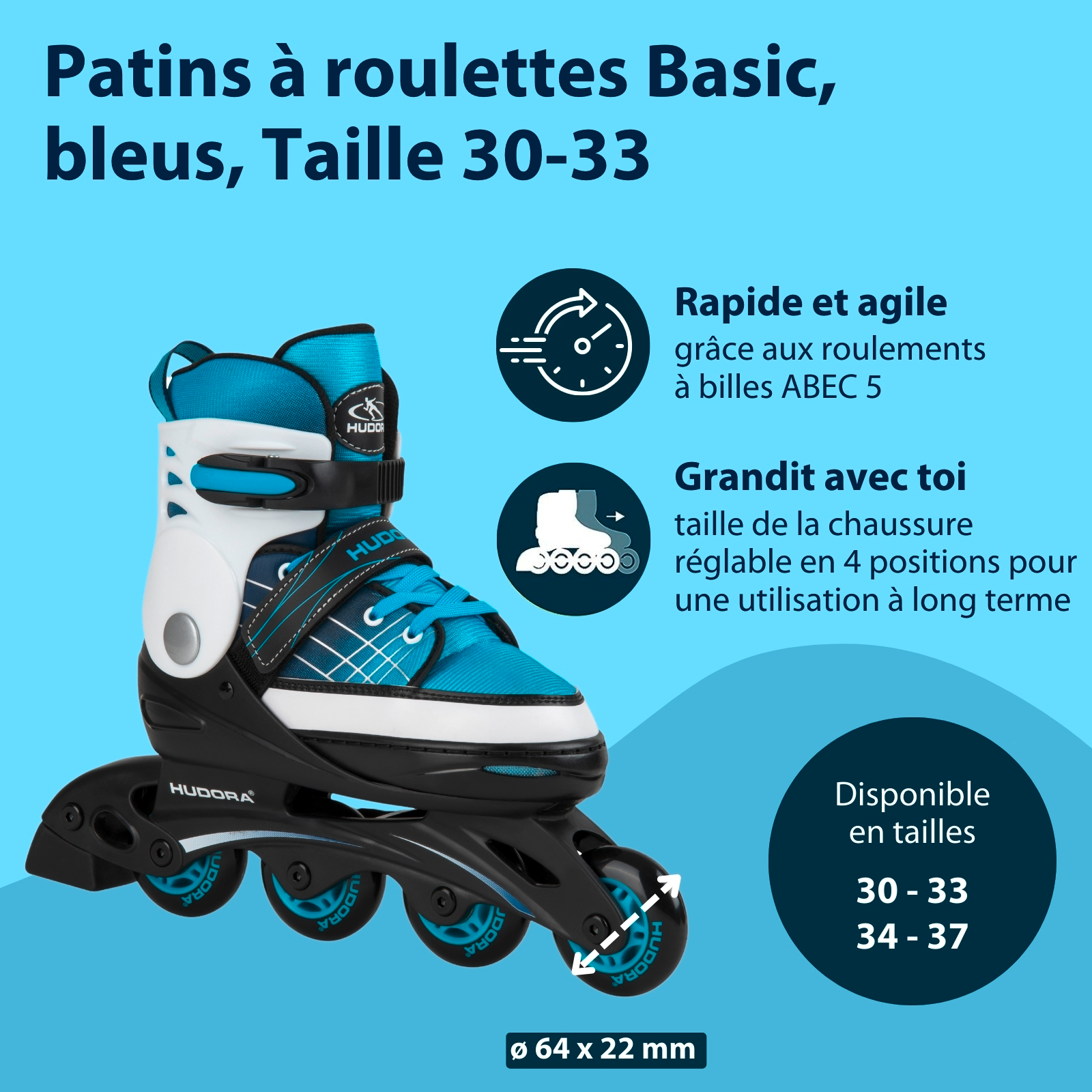 Patins à roulettes en ligne Basic, image 2 from 7