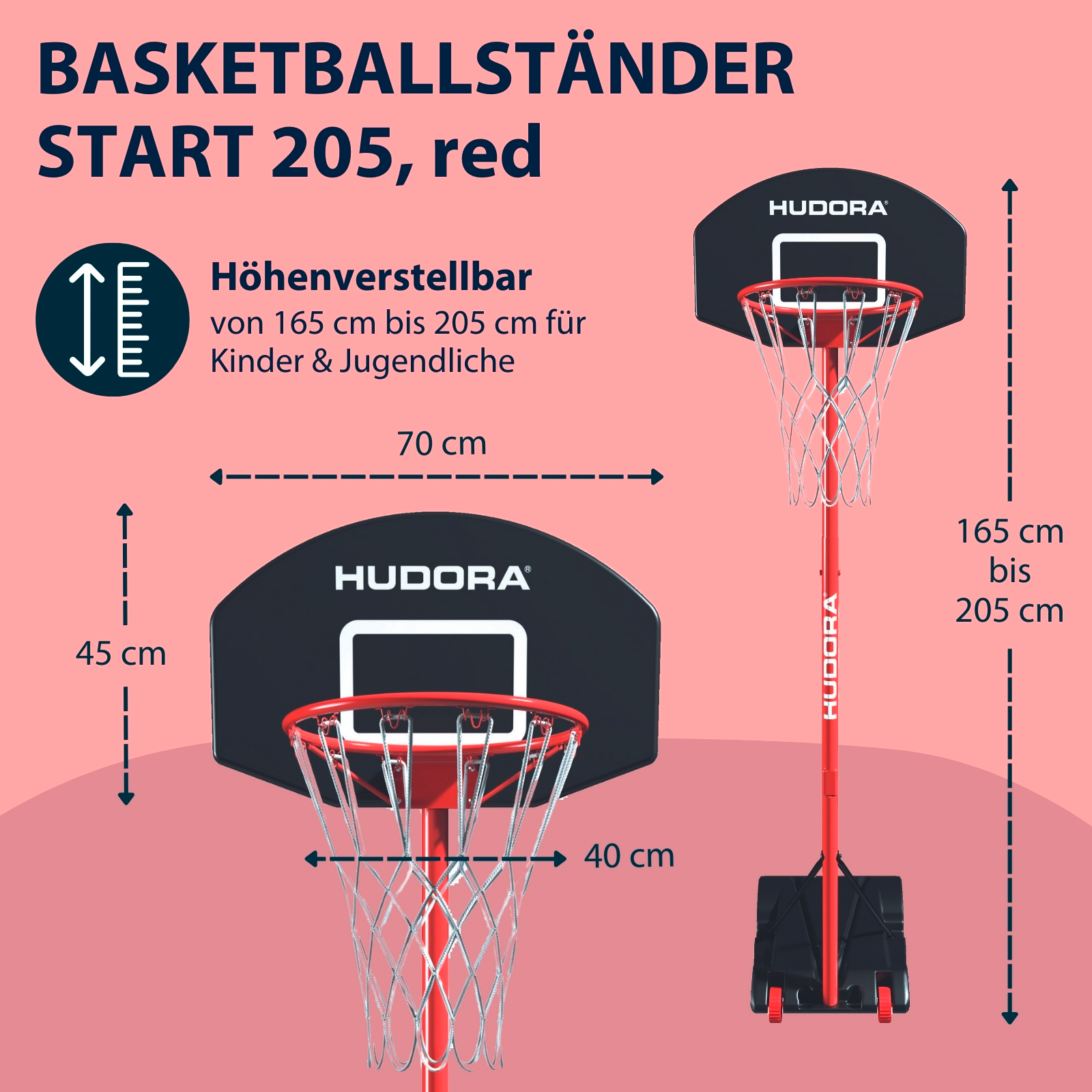 Start Basketballständer 205, Bild 2 von 6
