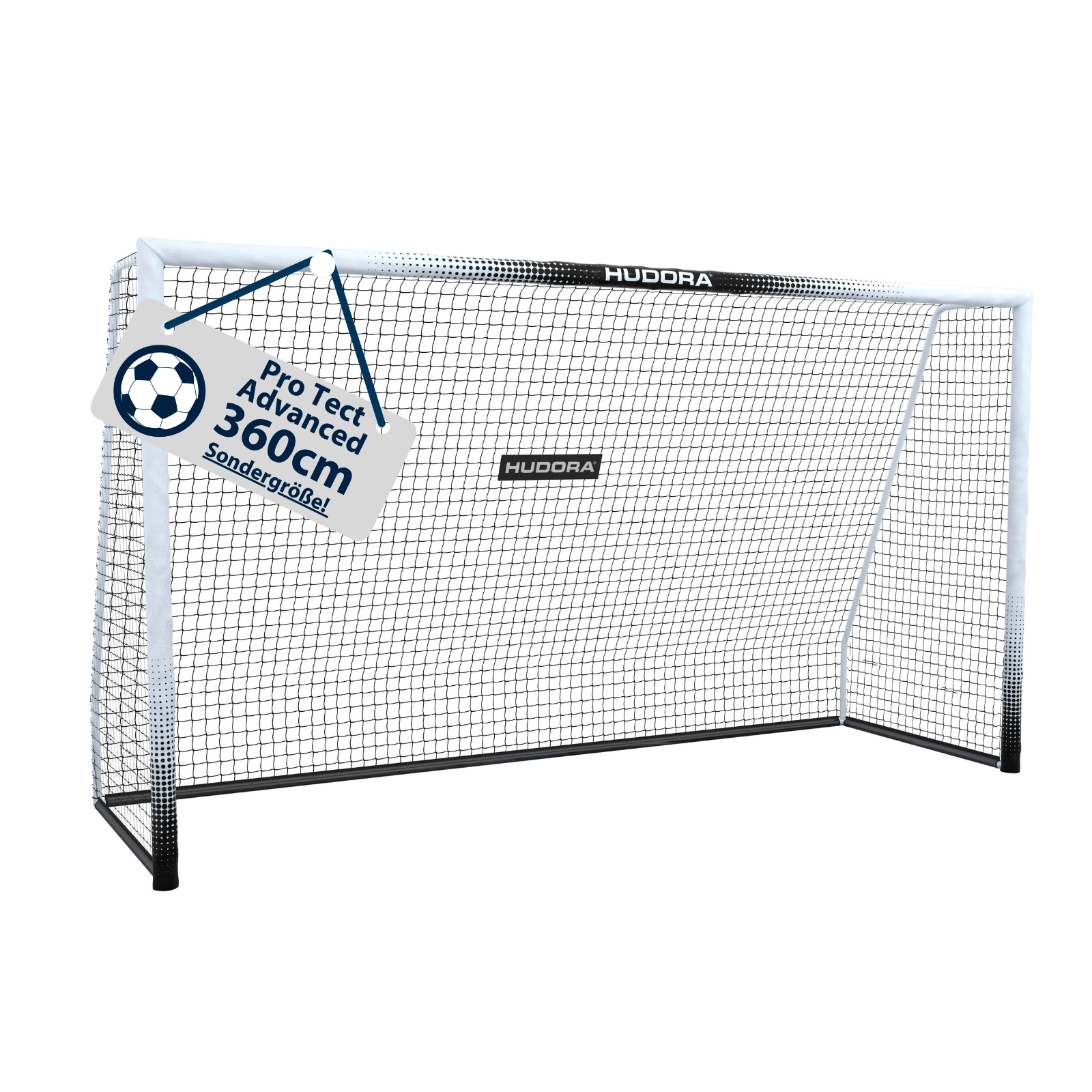 HUDORA Football Goal Pro Tect 360 Advanced White