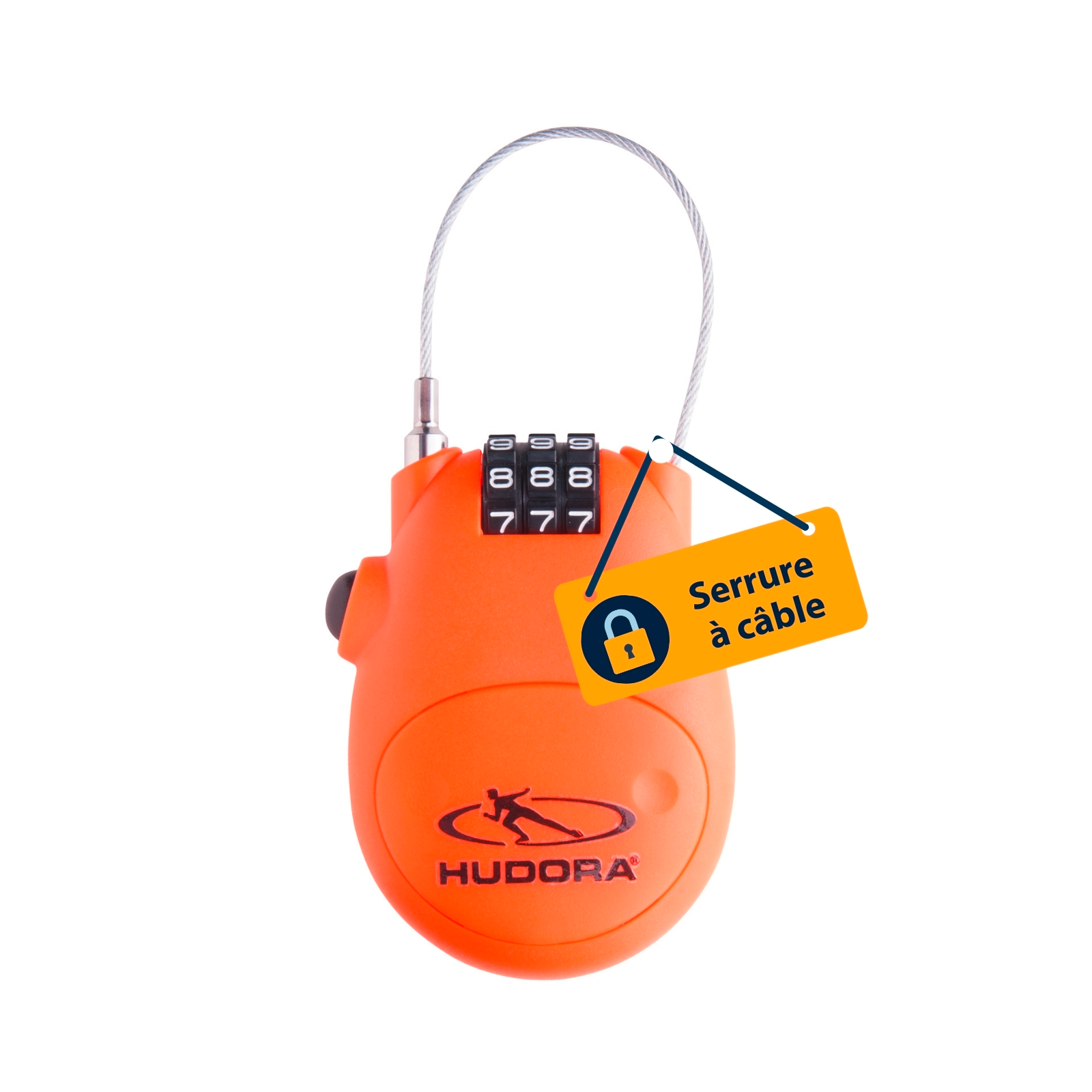 HUDORA Cable Lock