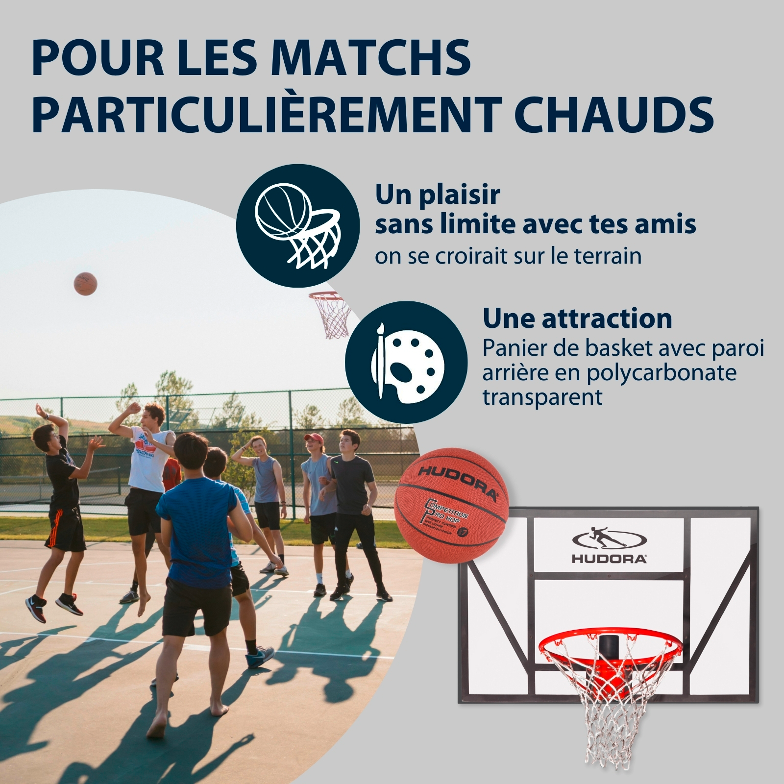 HUDORA Basketball Board Competition Pro, image 5 from 6