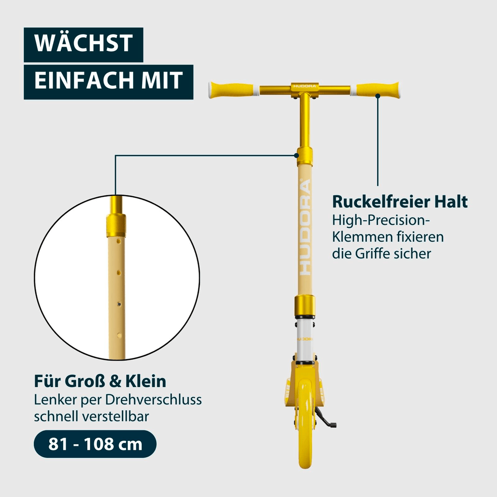 HUDORA BigWheel® 205 Advanced Daydream Edition, Sun, Bild 5 von 8