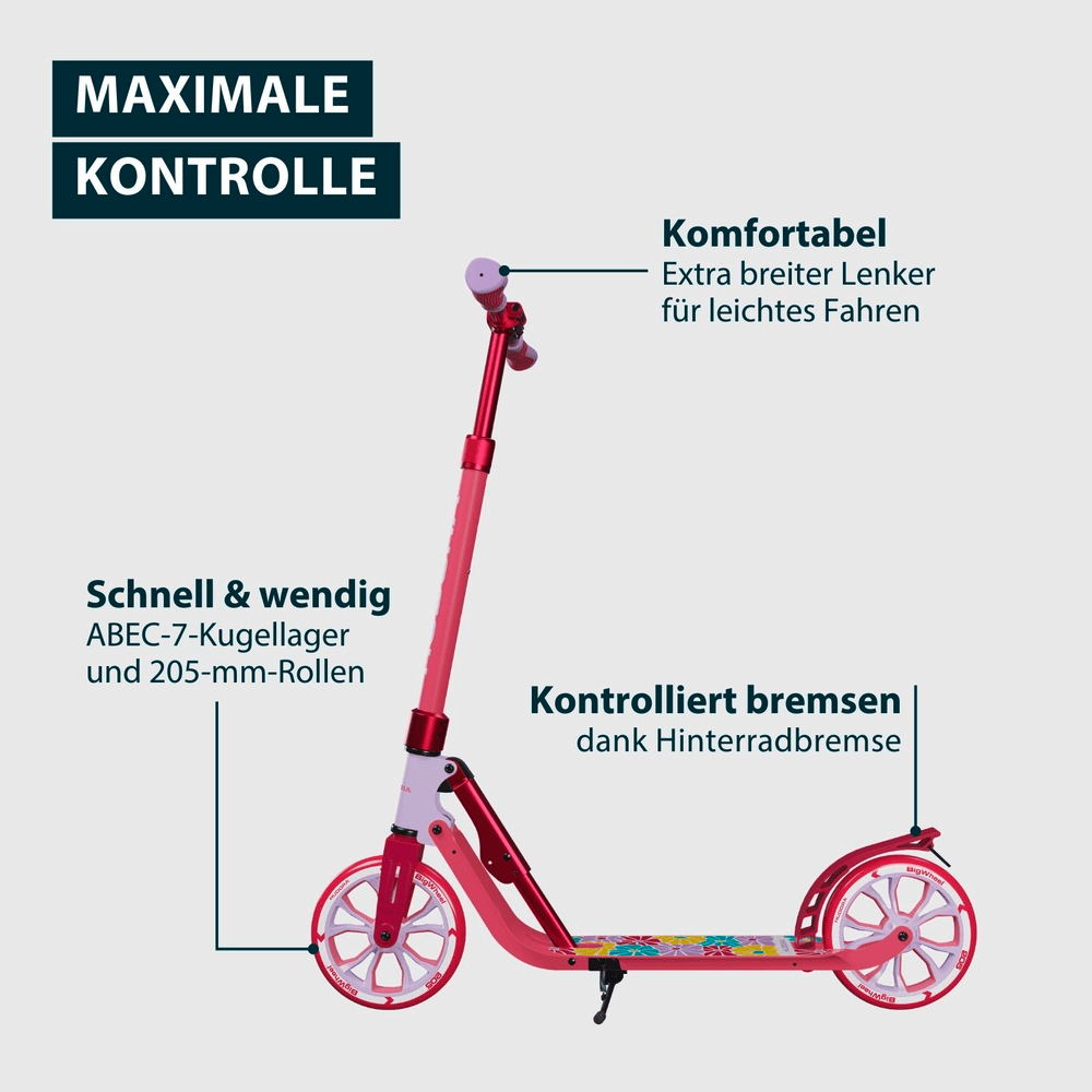 HUDORA BigWheel® 205 Advanced Daydream Edition, Flowers, Bild 4 von 8