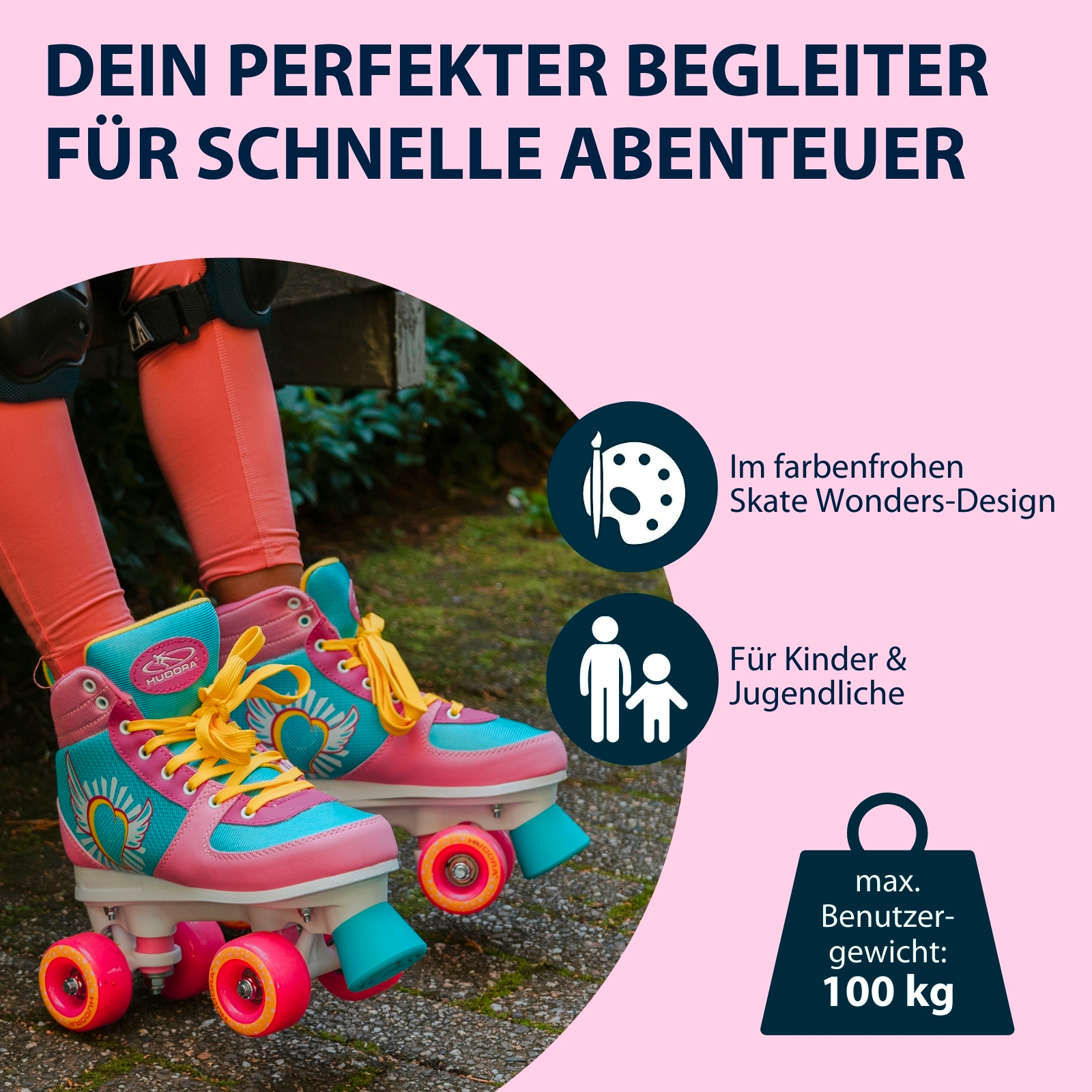 Rollschuh Skate Wonders 35/36, Bild 6 von 7