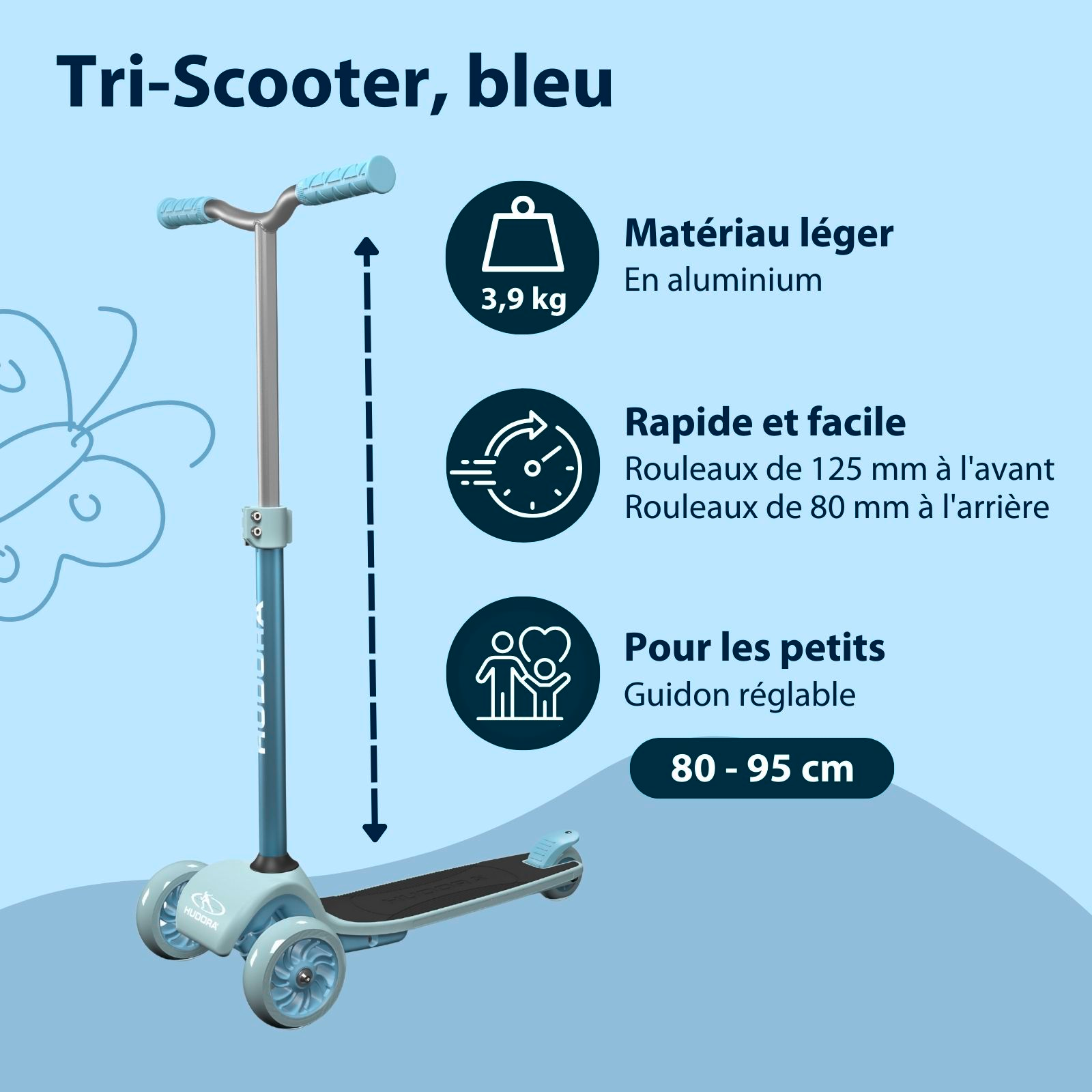 Tri-scooter, image 2 from 7