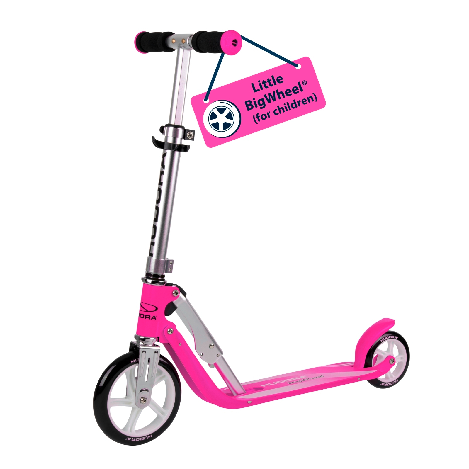 HUDORA Little BigWheel®, scooter magenta