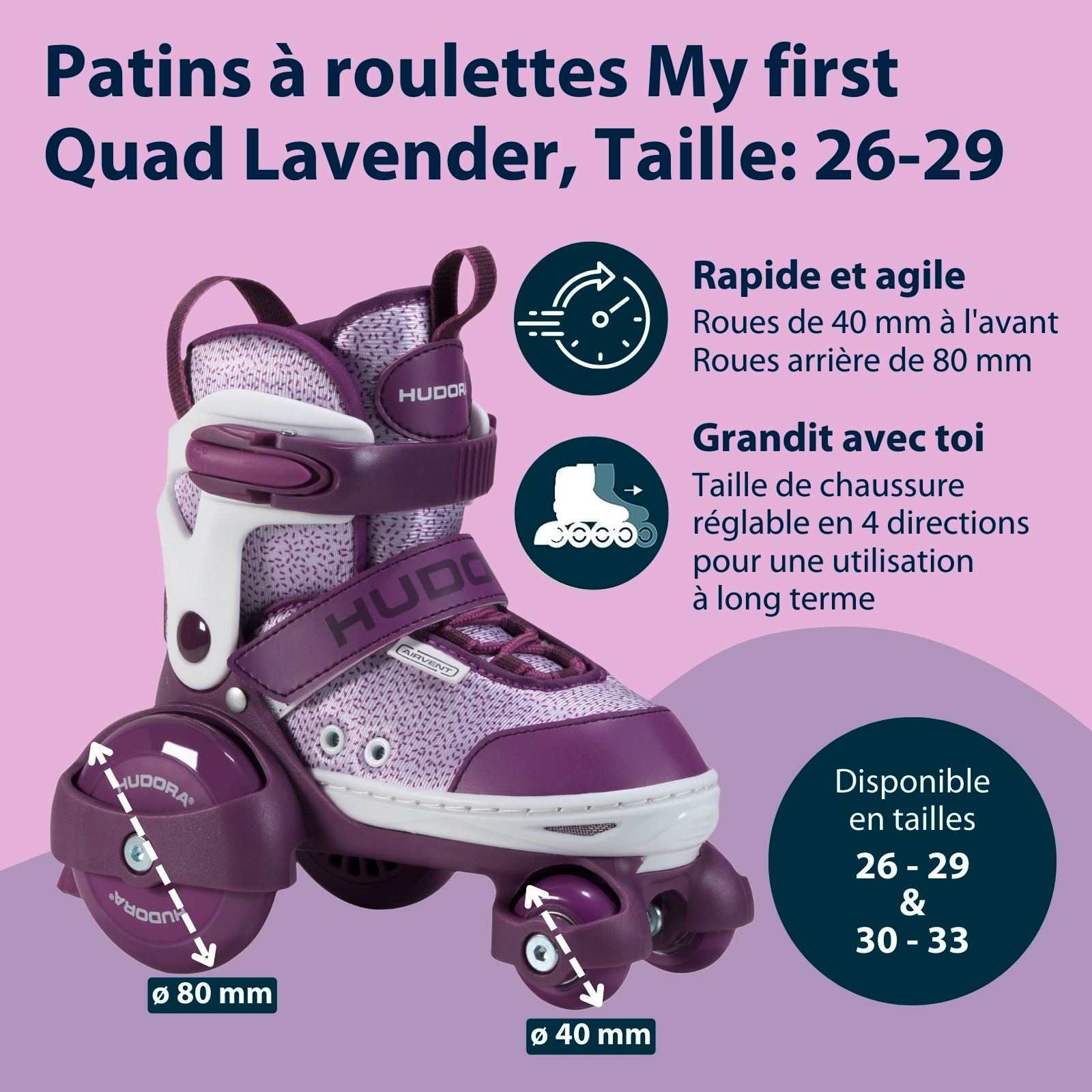 Patin à roulettes My First Quad, image 2 from 7
