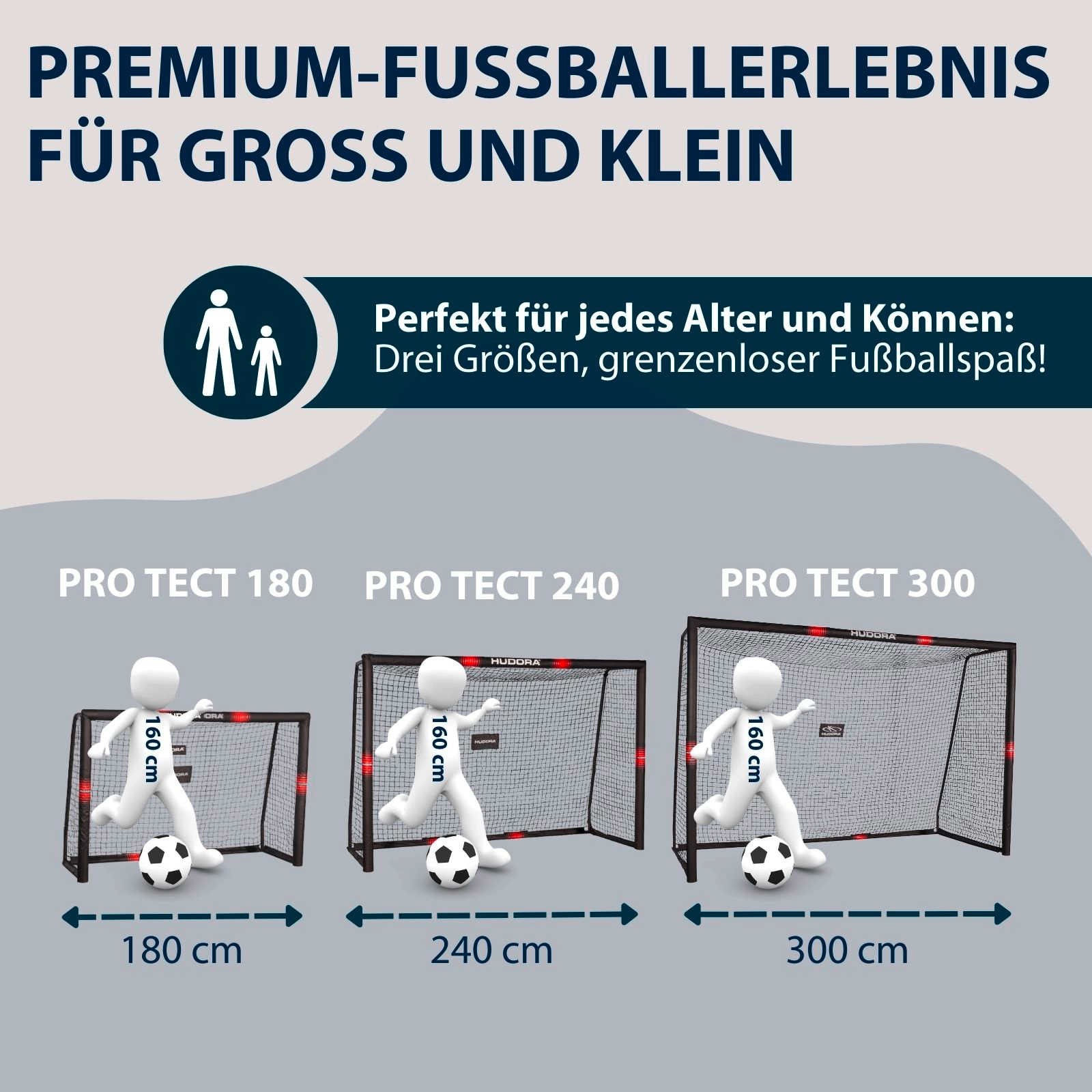 HUDORA Fußballtor Pro Tect 180, Bild 3 von 7