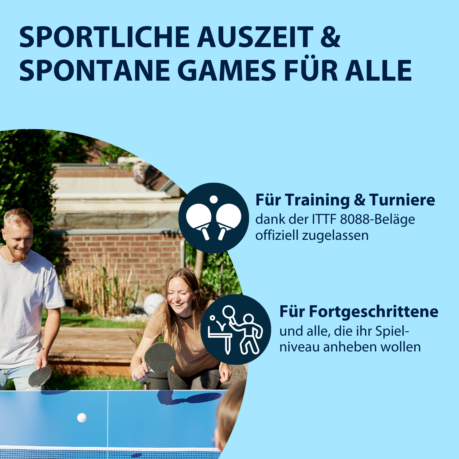 Tischtennisschläger Match, Bild 4 von 5