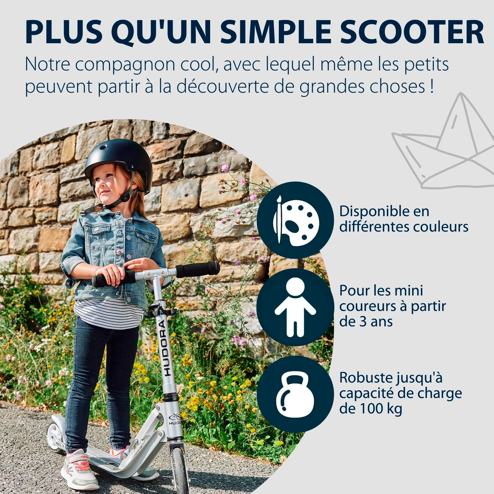 HUDORA Little BigWheel® - Trottinette à roulettes, image 6 from 7