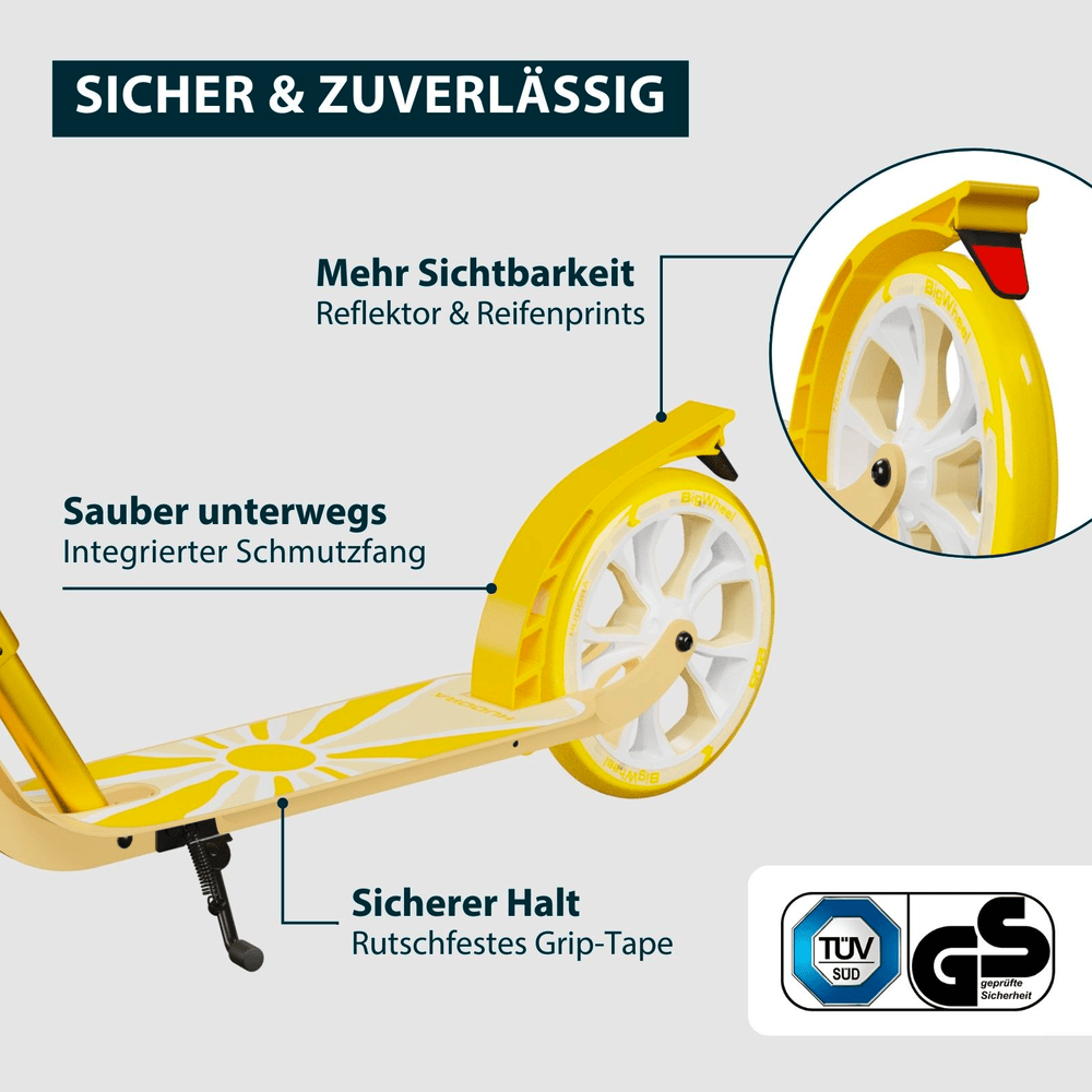 HUDORA BigWheel® 205 Advanced Daydream Edition, Sun, Bild 6 von 8