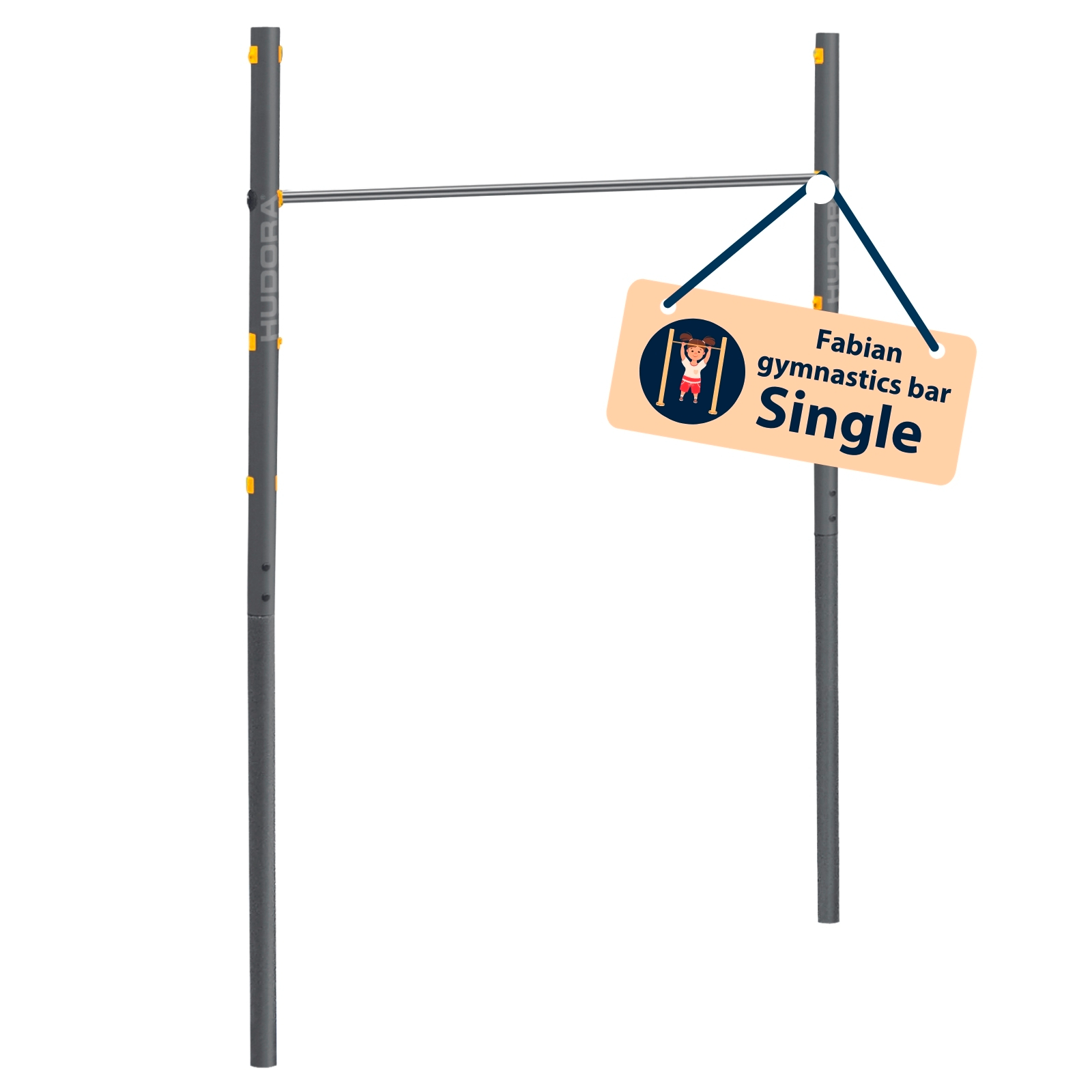 HUDORA Fabian Pro Single gymnastics bar