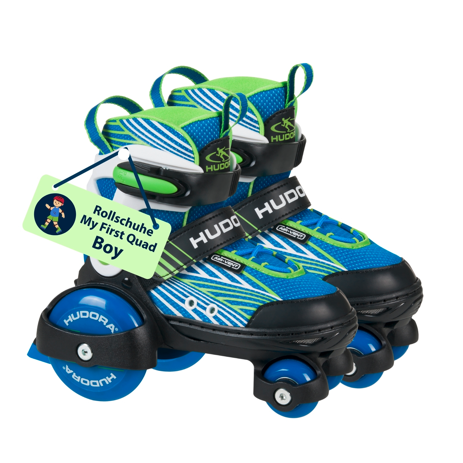 HUDORA Rollschuh My First Quad Boy, Gr. 26-33