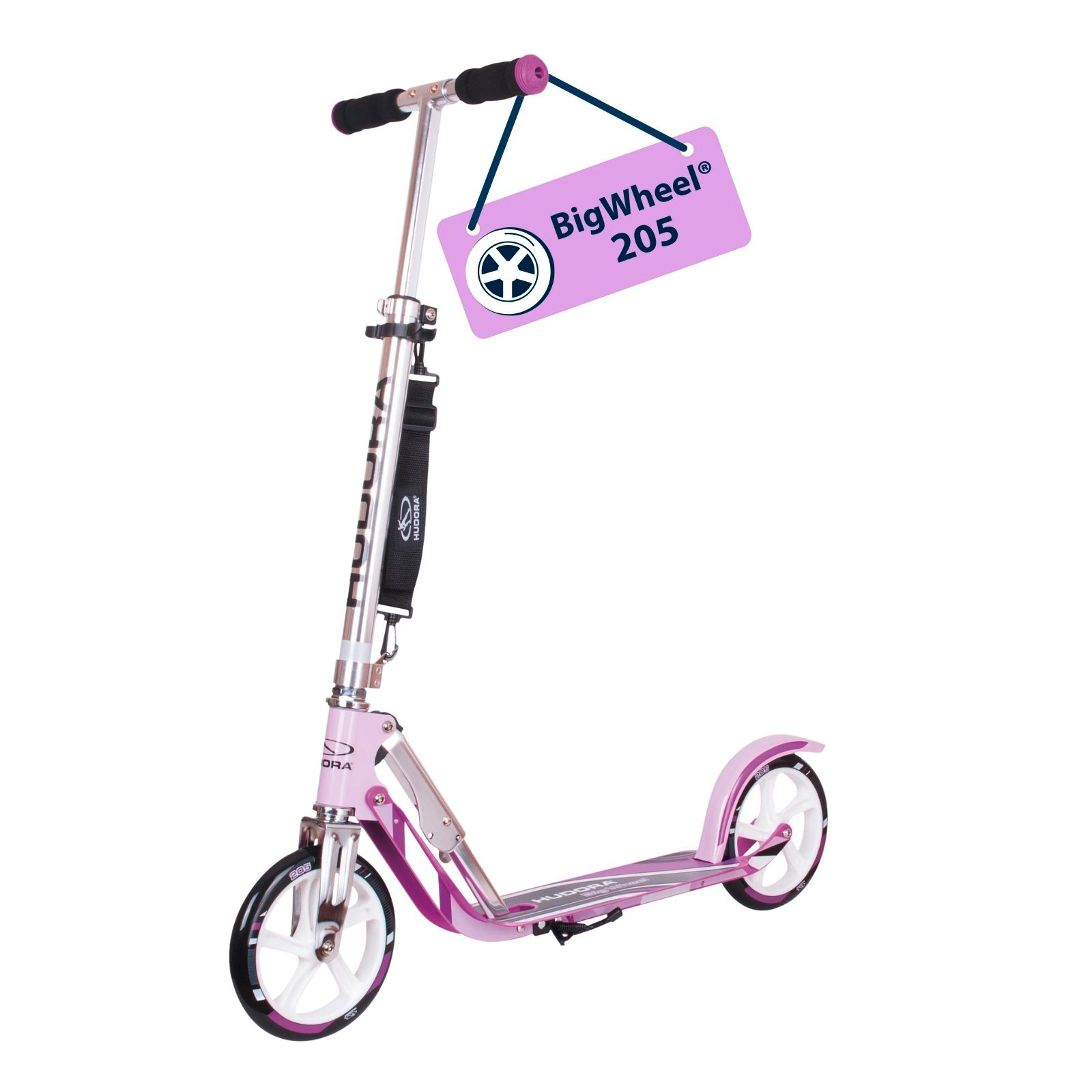 Scooter Big Wheel 205 mm HUDORA BigWheel® 205, Scooter türkis » Zum Online-Shop