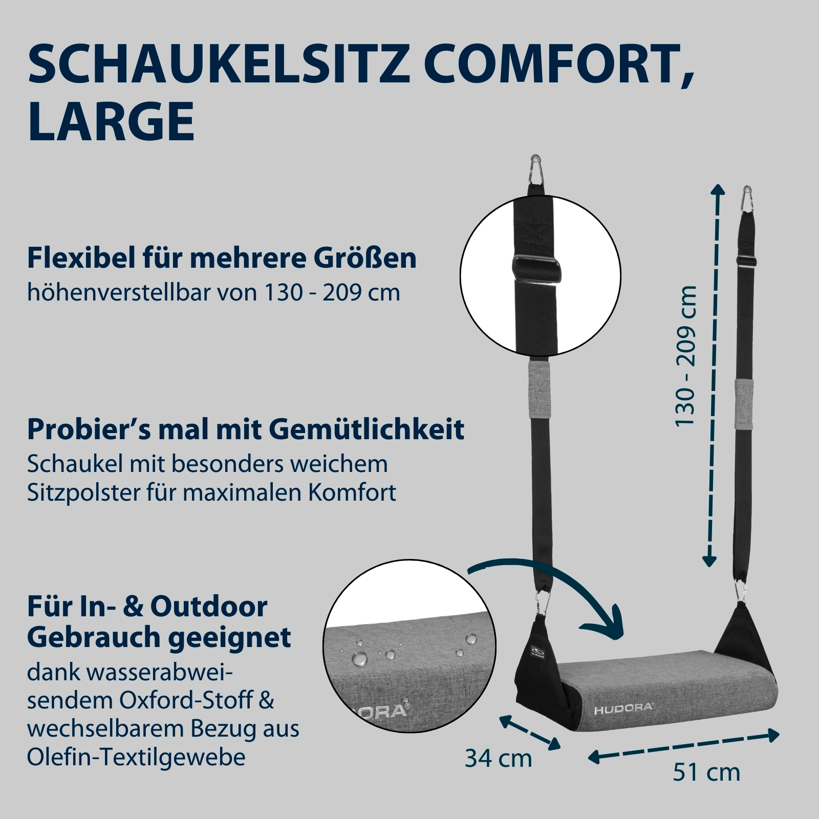 HUDORA Schaukelsitz Comfort, large, Bild 2 von 6