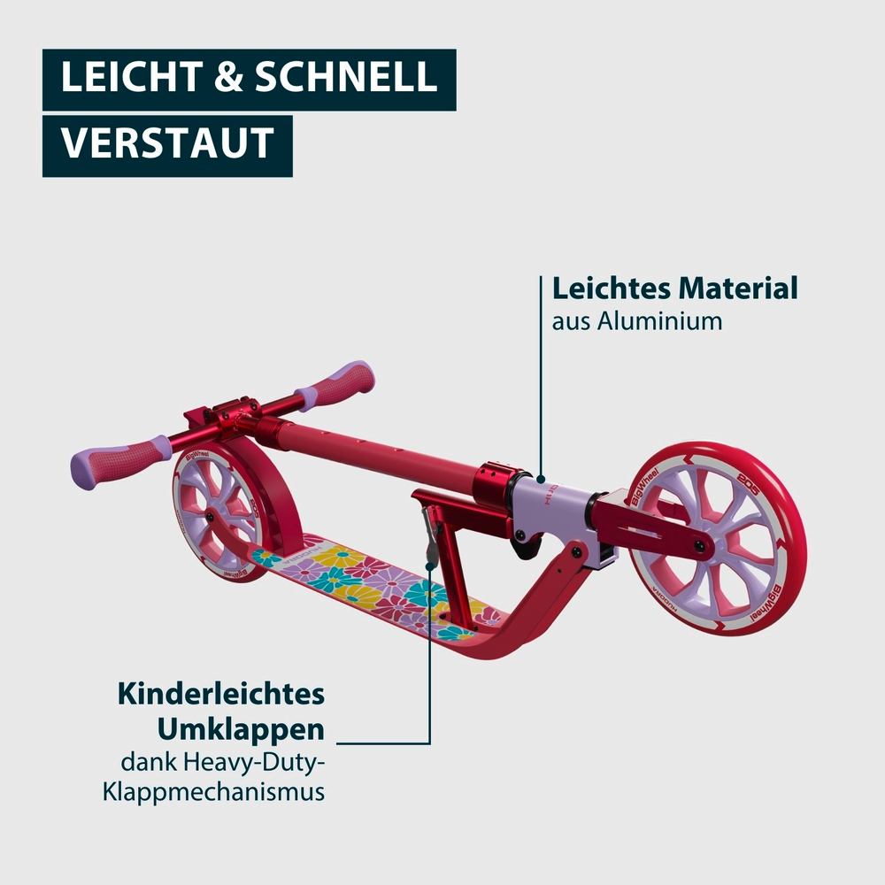 HUDORA BigWheel® 205 Advanced Daydream Edition, Flowers, Bild 7 von 8