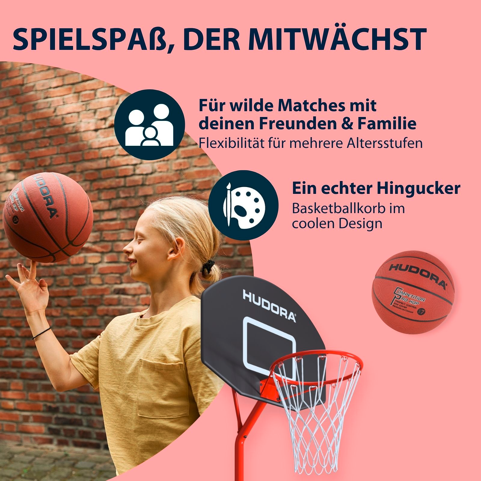 HUDORA Start Basketballständer 260, neu, Bild 5 von 6