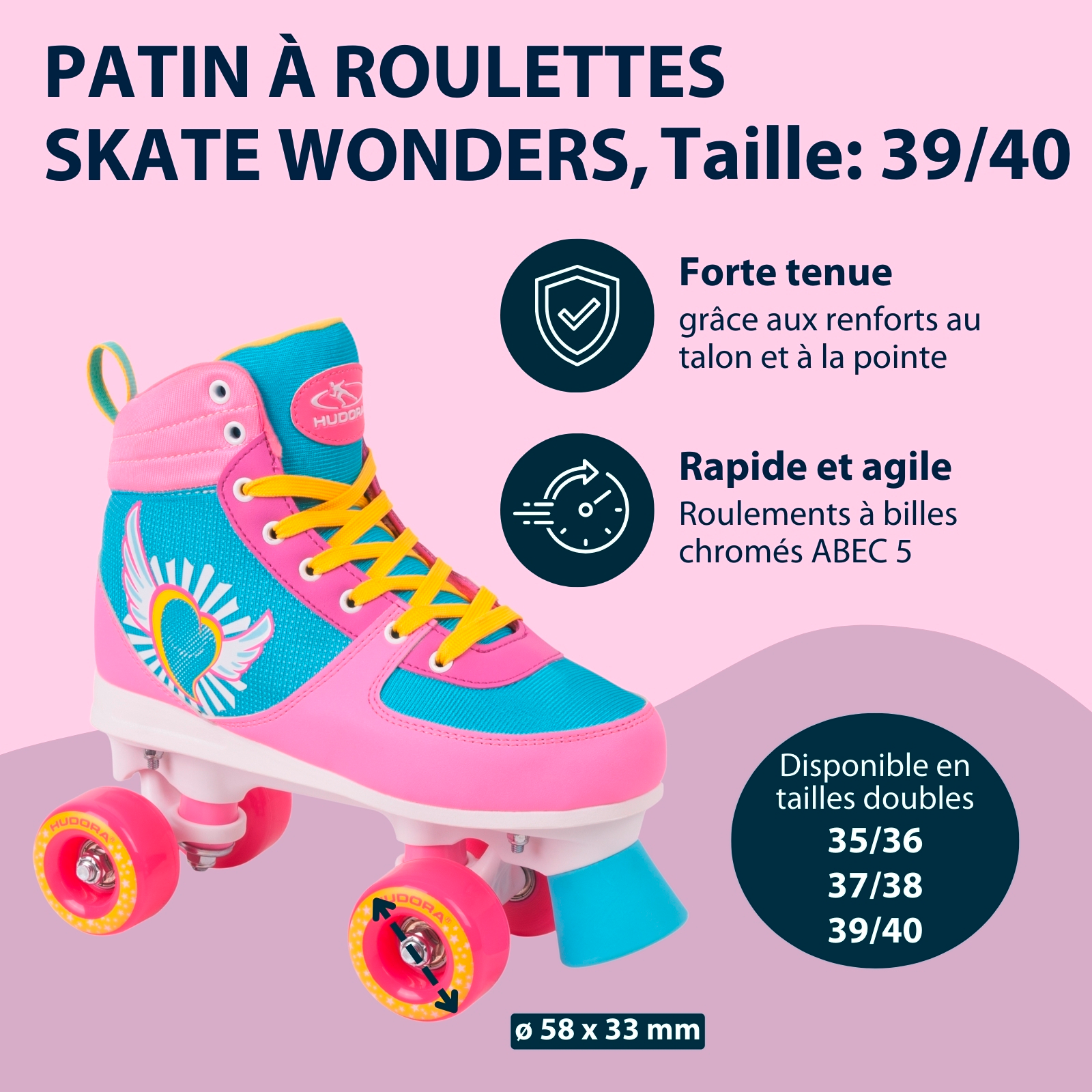 Patin à roulettes Skate Wonders, image 2 from 7