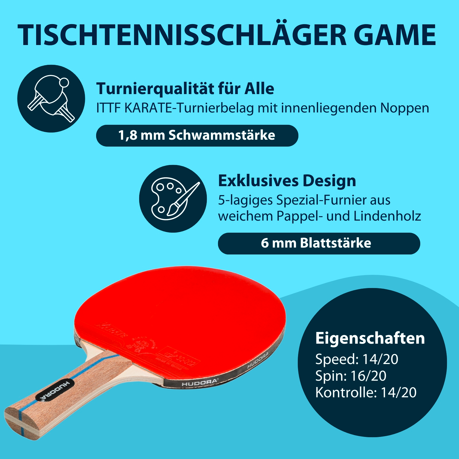 Tischtennisset Game, Bild 3 von 6