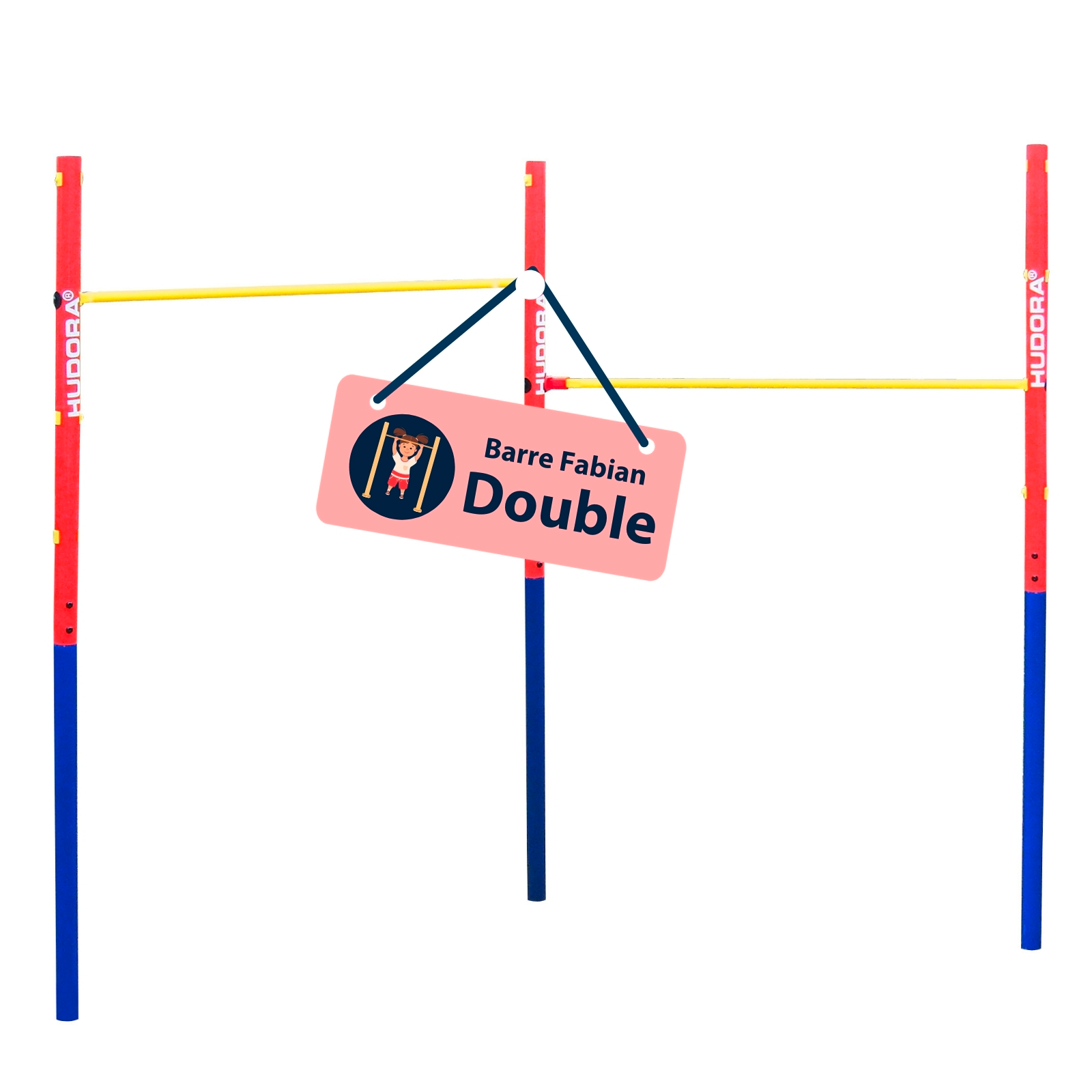 HUDORA double gymnastic bar Fabian