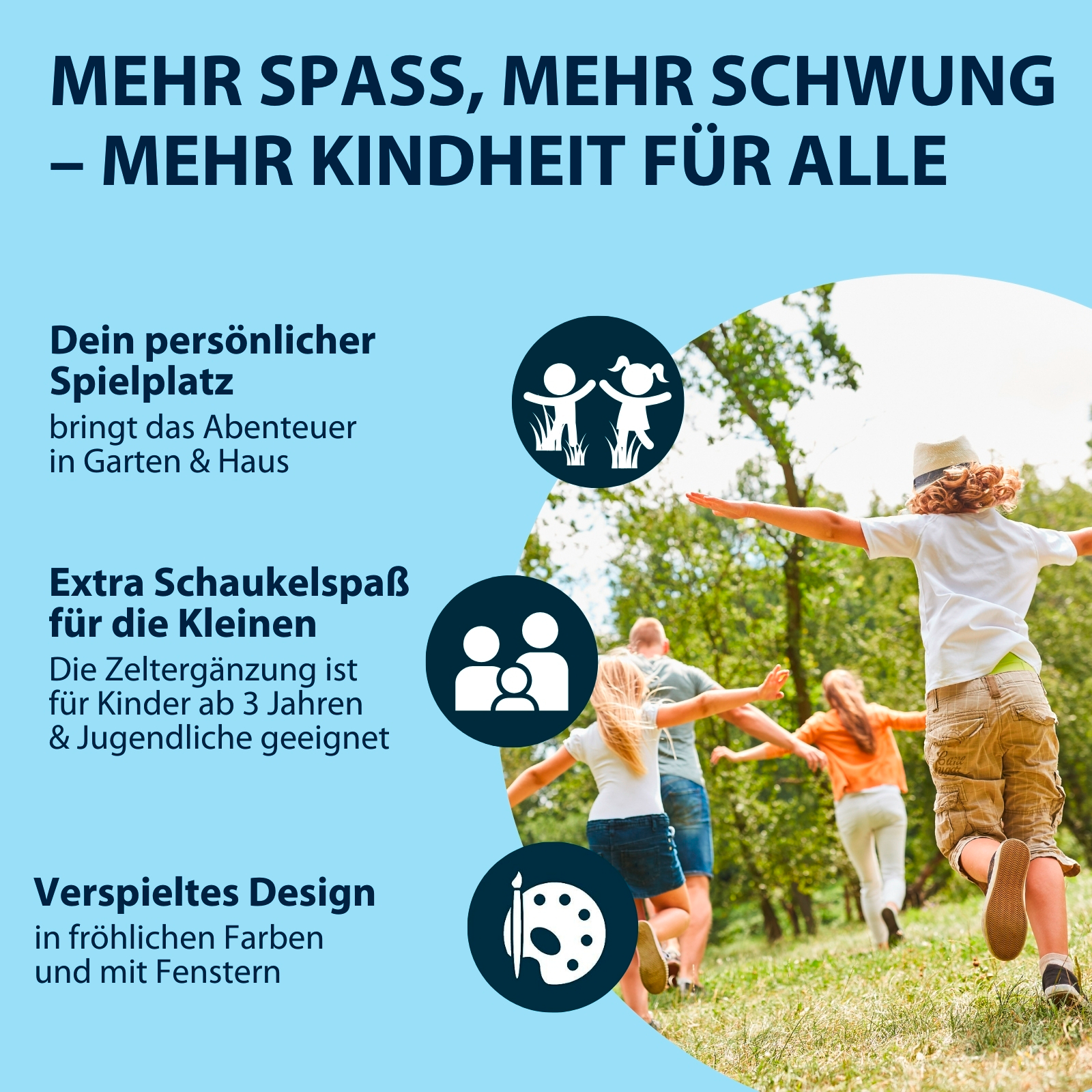 HUDORA Zelt Cosy Castle  für Nestschaukel 90, Bild 6 von 7
