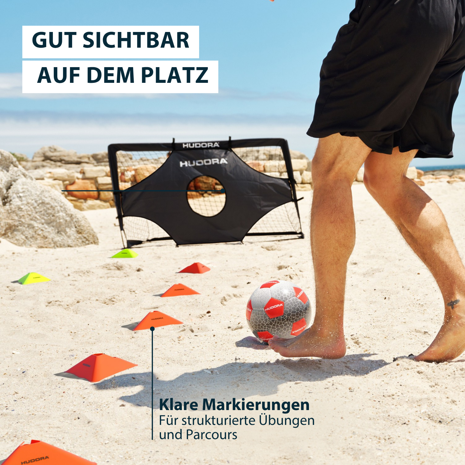 HUDORA Fußball Trainingshütchen, Bild 4 von 6