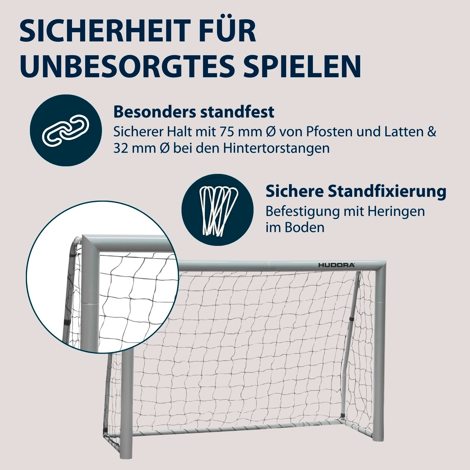 HUDORA Fußballtor Expert 300, Bild 4 von 7