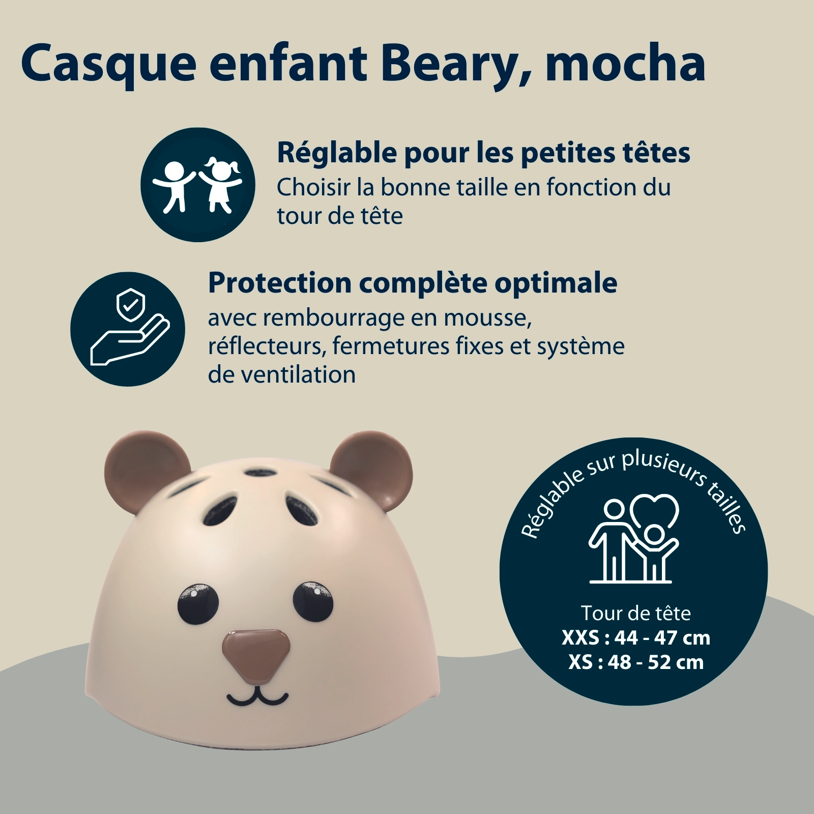 Casque pour enfants Beary, image 2 from 7