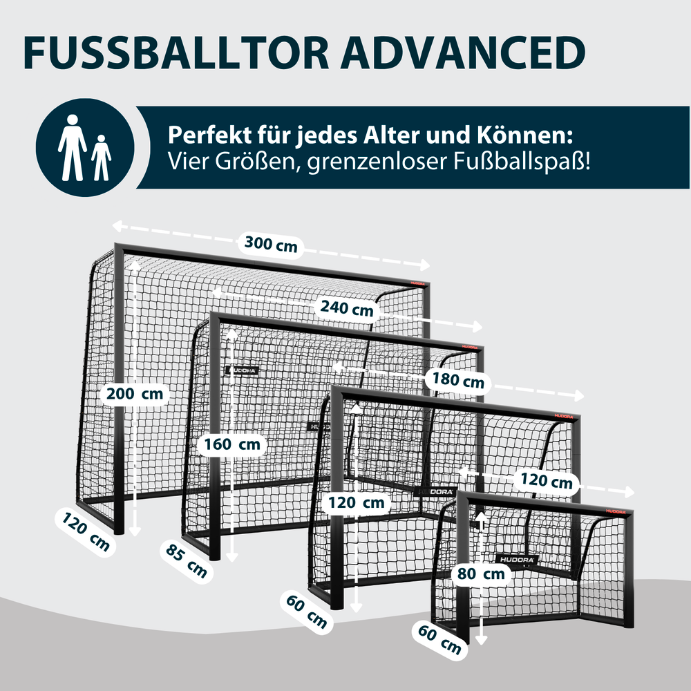 HUDORA Advanced 120 football goal, image 3 from 7