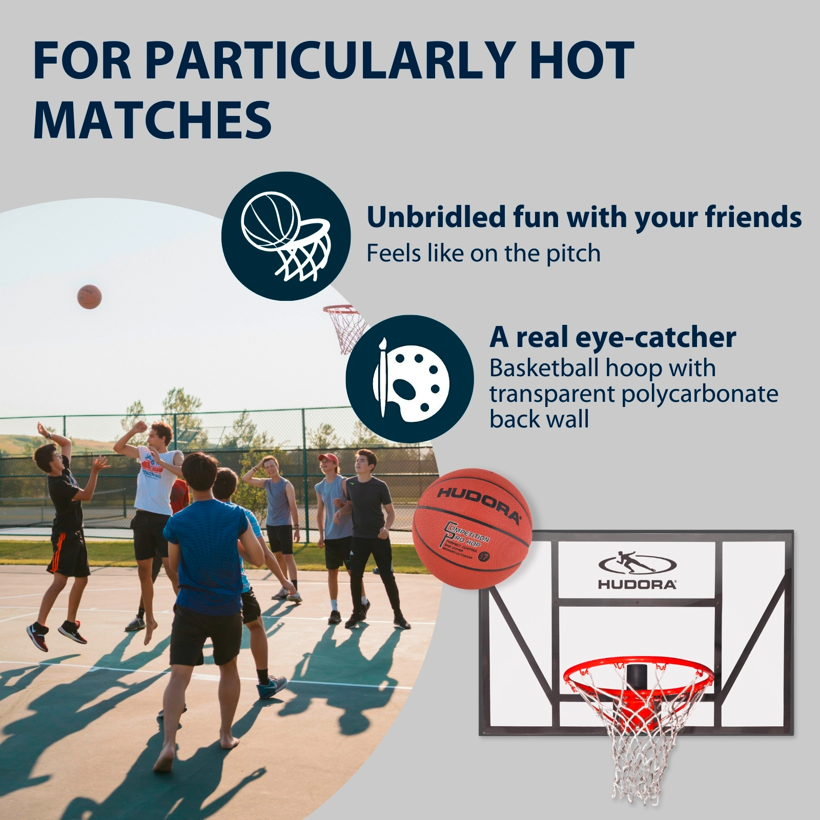 HUDORA Basketball Board Competition Pro, image 5 from 6