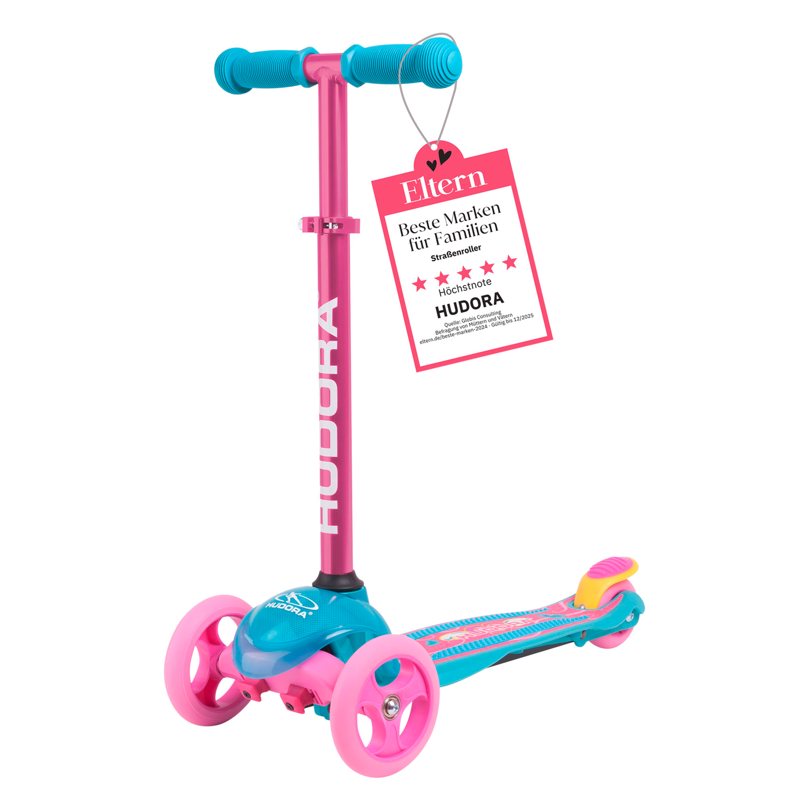 HUDORA Kinderscooter Flitzkids 2.0 Skate Wonders