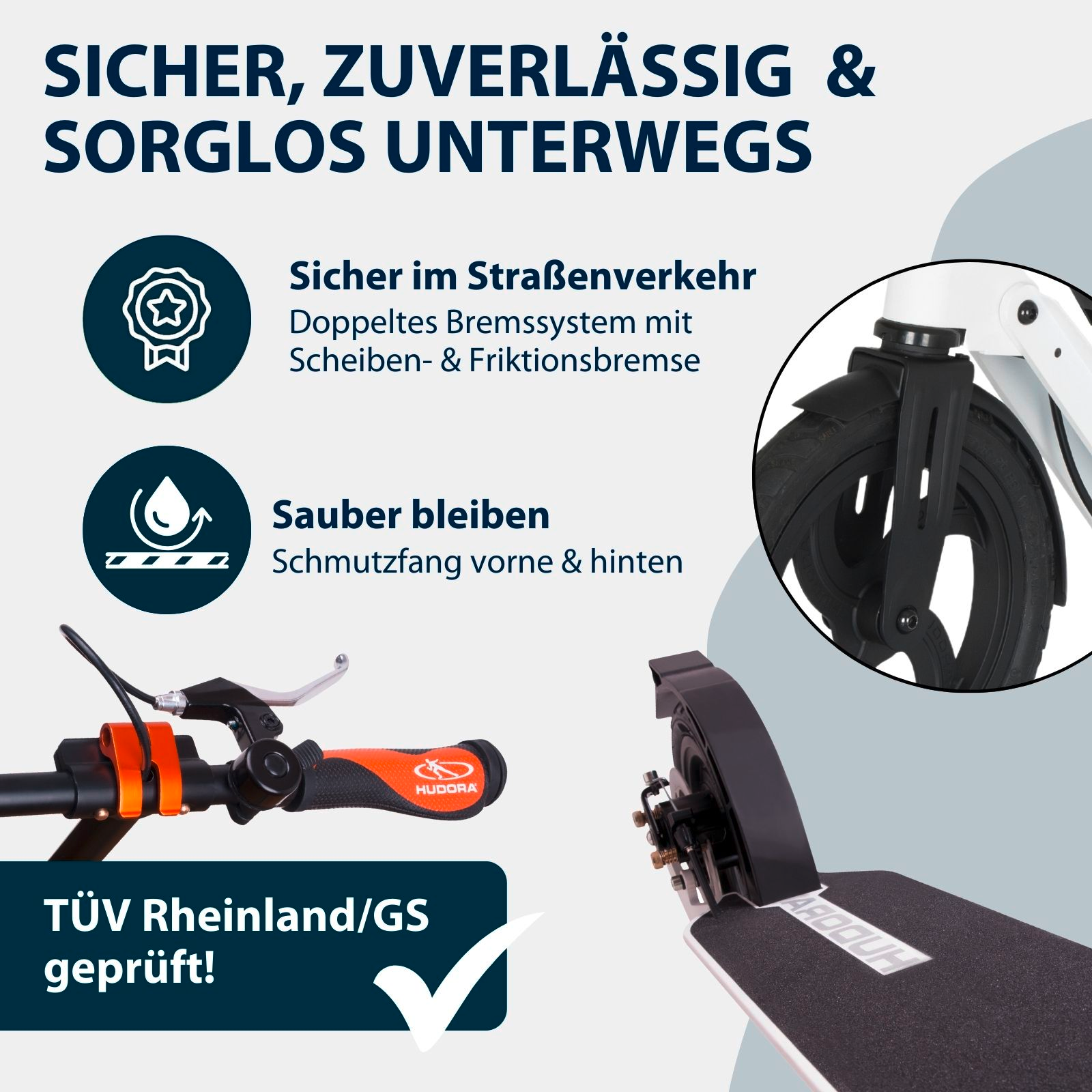 HUDORA BigWheel® Air 230 Dual Brake, Bild 5 von 7