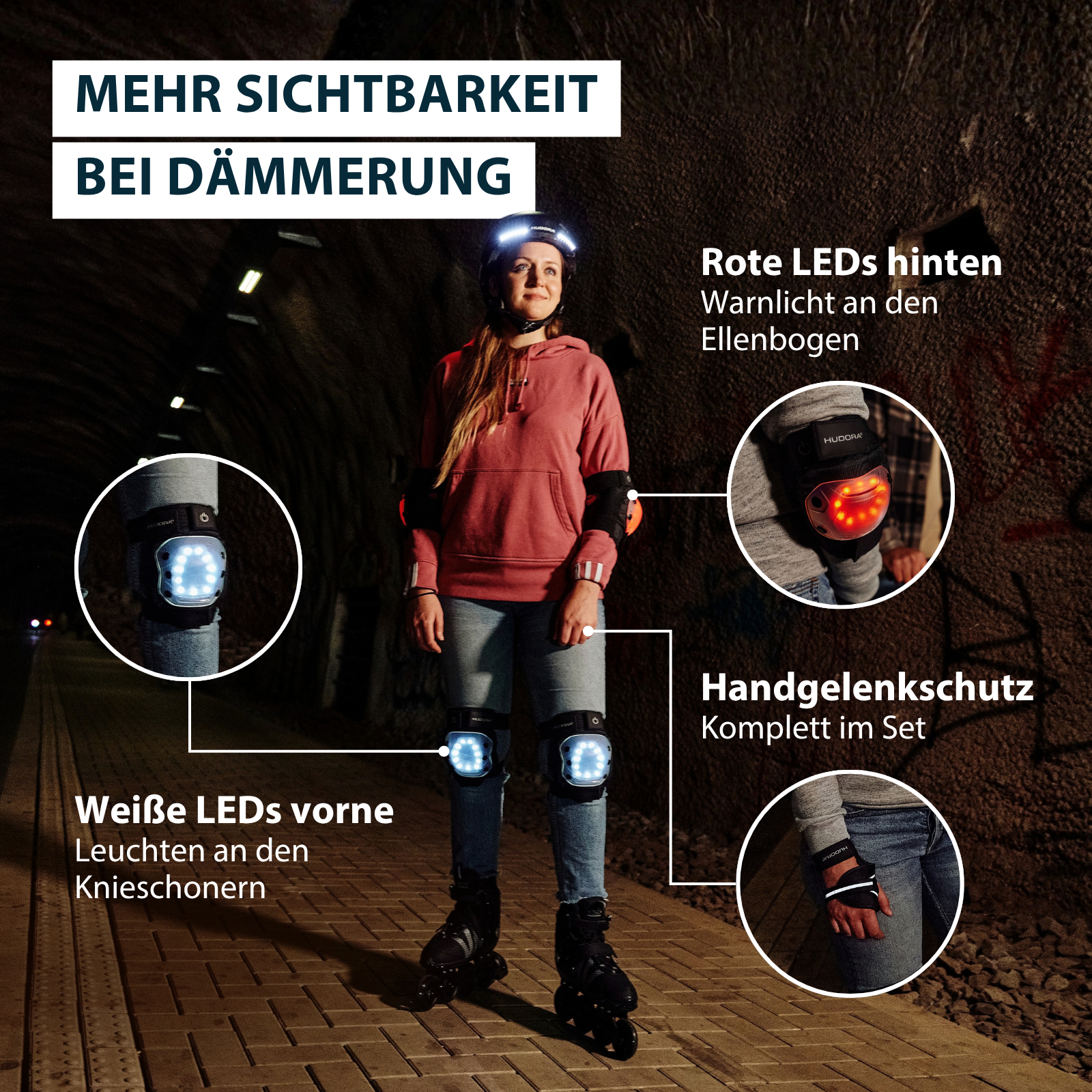 HUDORA Protektoren LED, Bild 2 von 6
