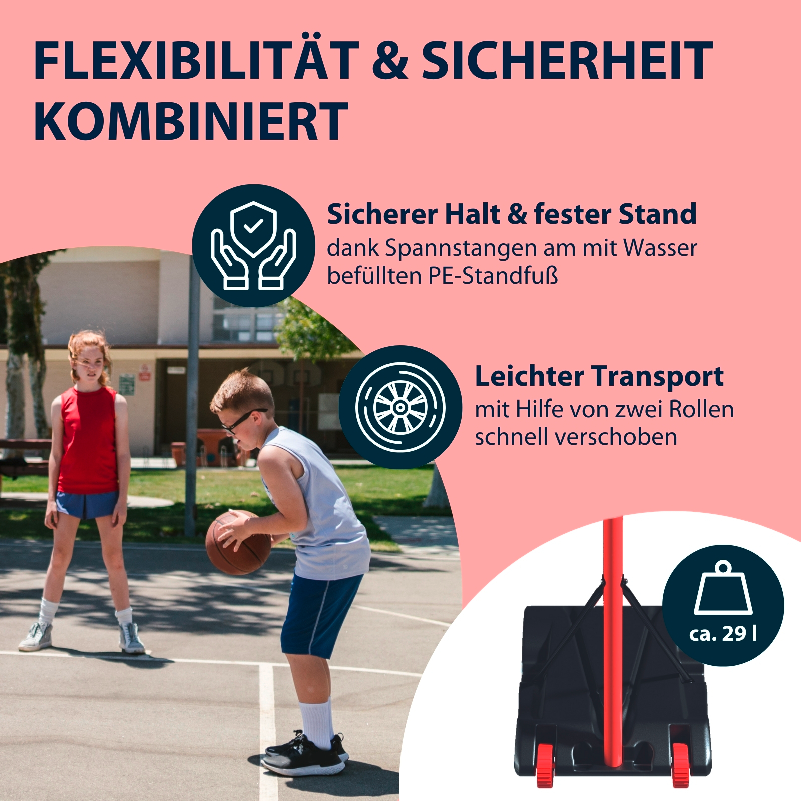 Start Basketballständer 205, Bild 3 von 6