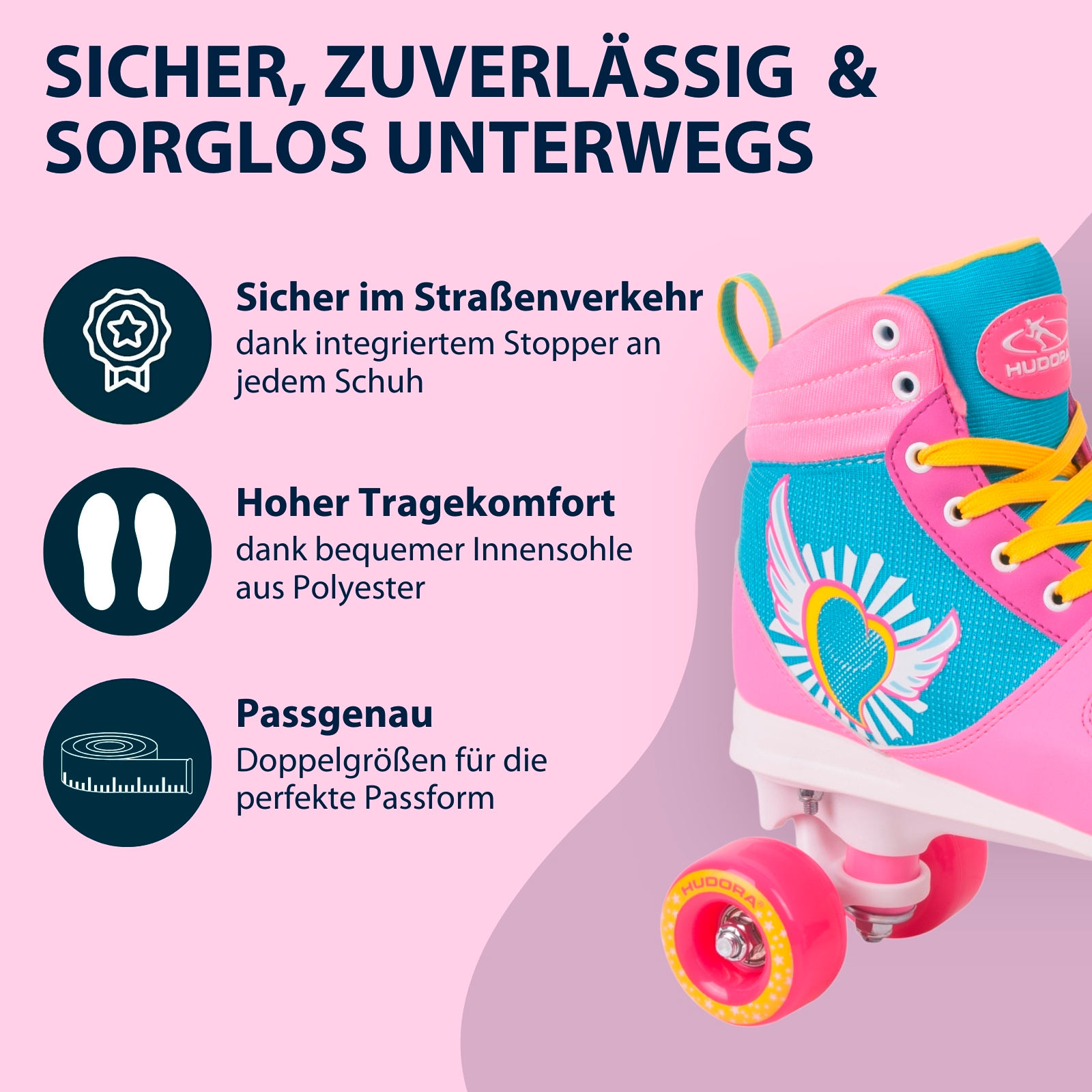 Rollschuh Skate Wonders Gr. 39/40, Bild 5 von 7