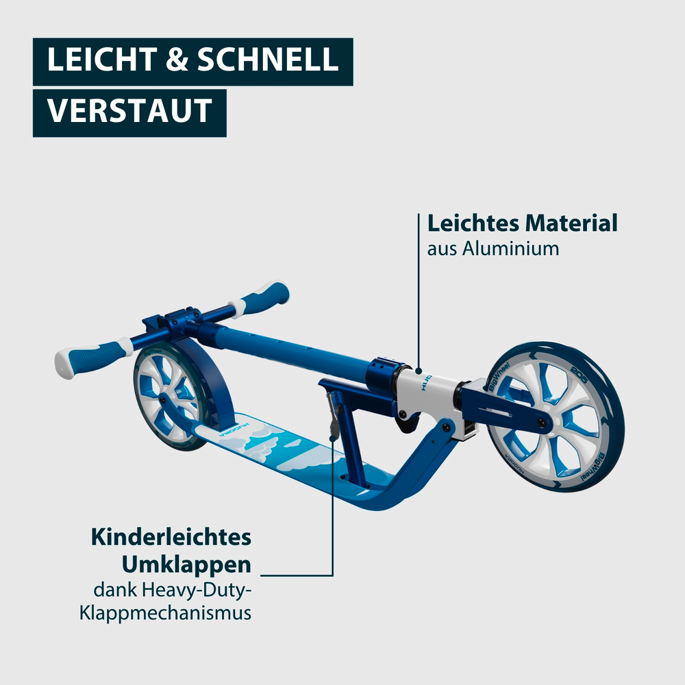 HUDORA BigWheel® 205 Advanced Daydream Edition, Clouds, Bild 7 von 8