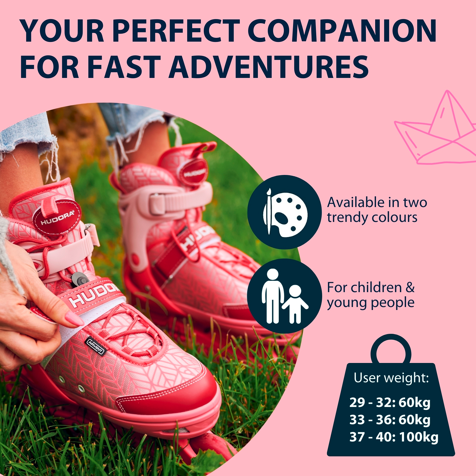 Inline skates, Mia 2.0, pixie, size 29-40, image 6 from 7
