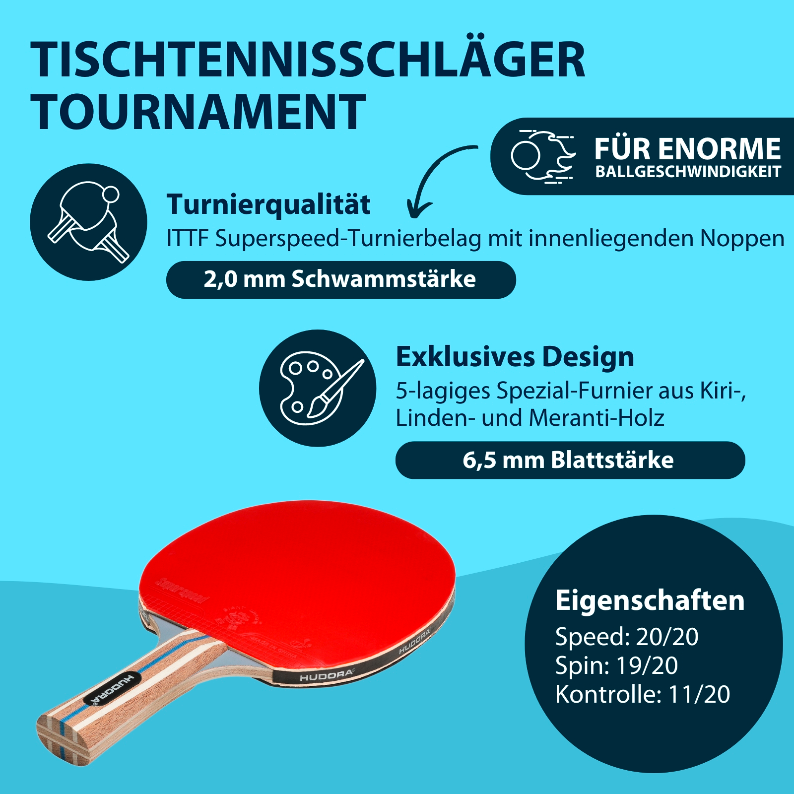 Tischtennisset Tournament, Bild 3 von 6