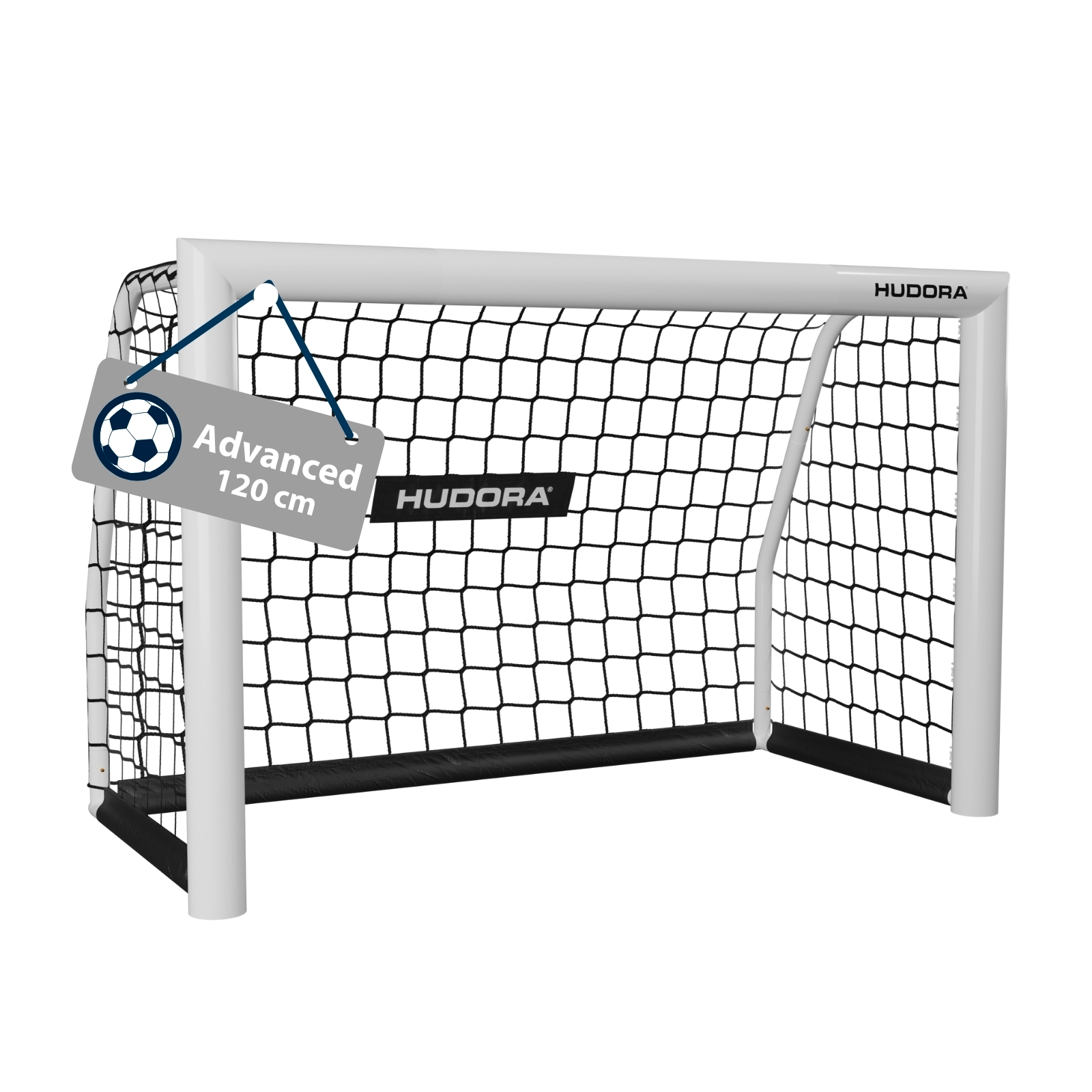 HUDORA Football Goal Advanced 120 White