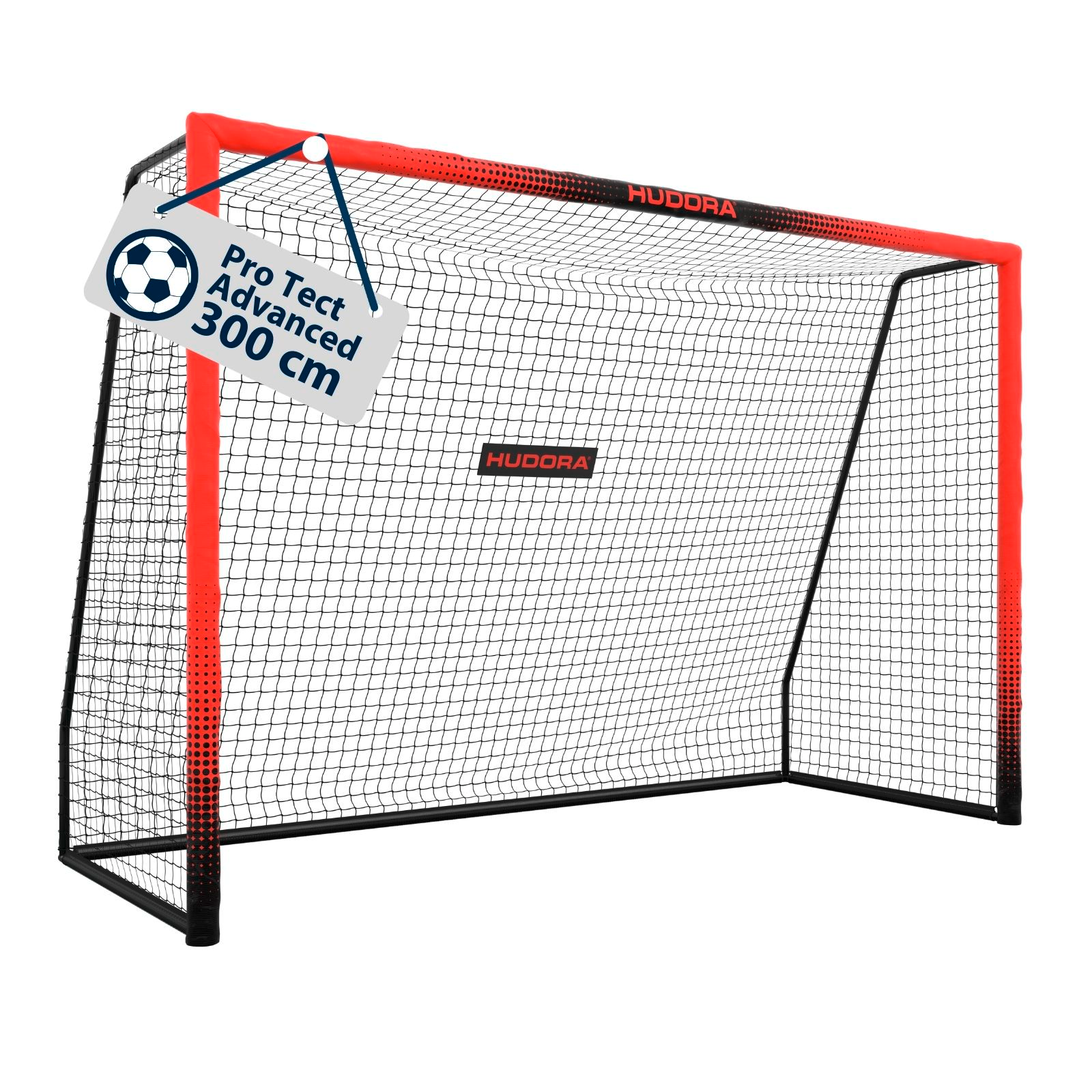 HUDORA football goal Pro Tect 300 Advanced Red, image 1 from 7