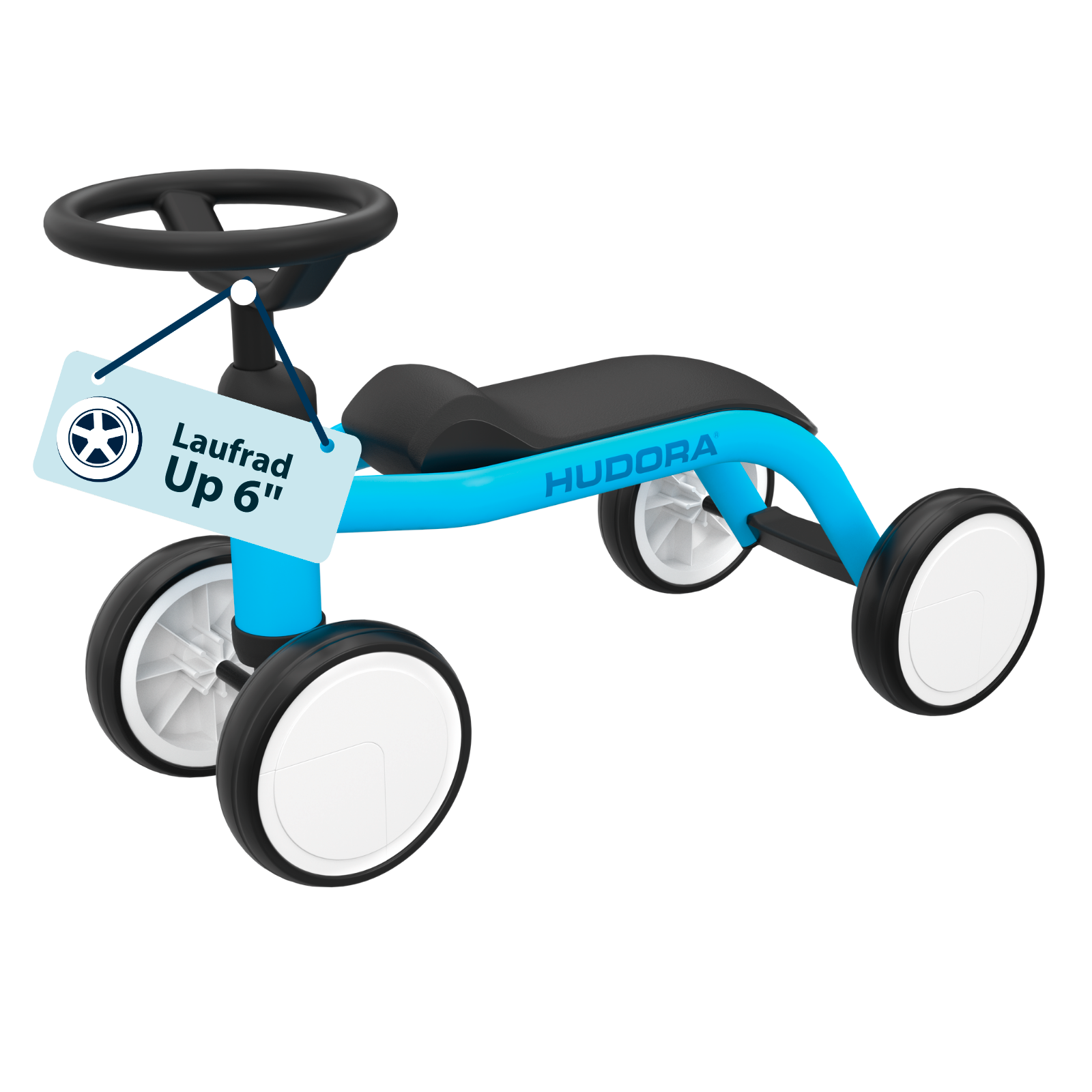 Laufrad Up 6“ cyan