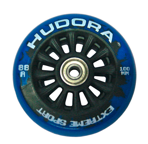 1 Wheel Nylon Core blau, inkl. Abec 7 Kugellager