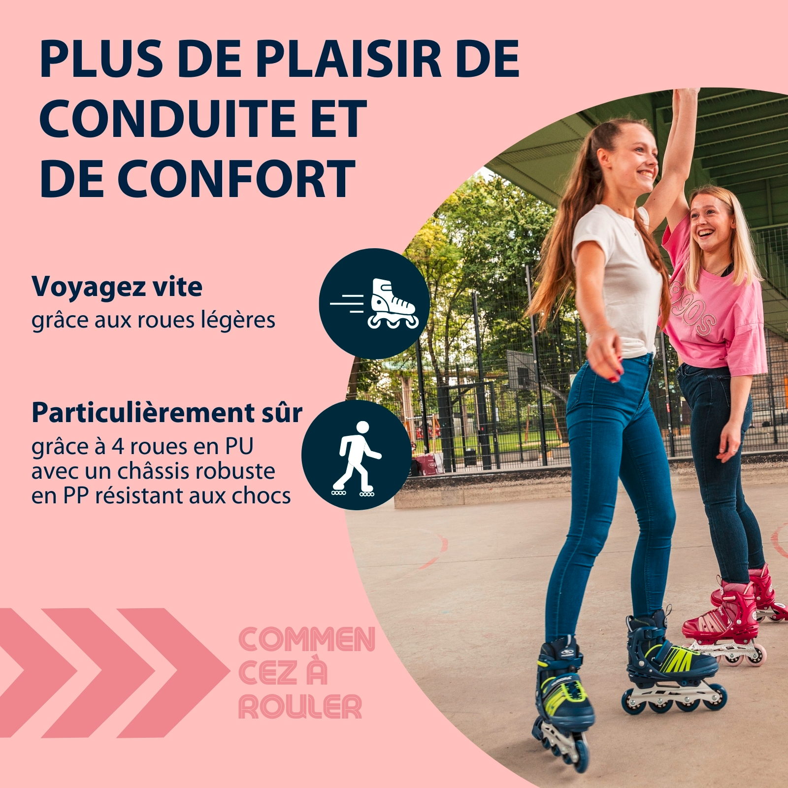 Patins à roulettes en ligne Comfort, image 3 from 7