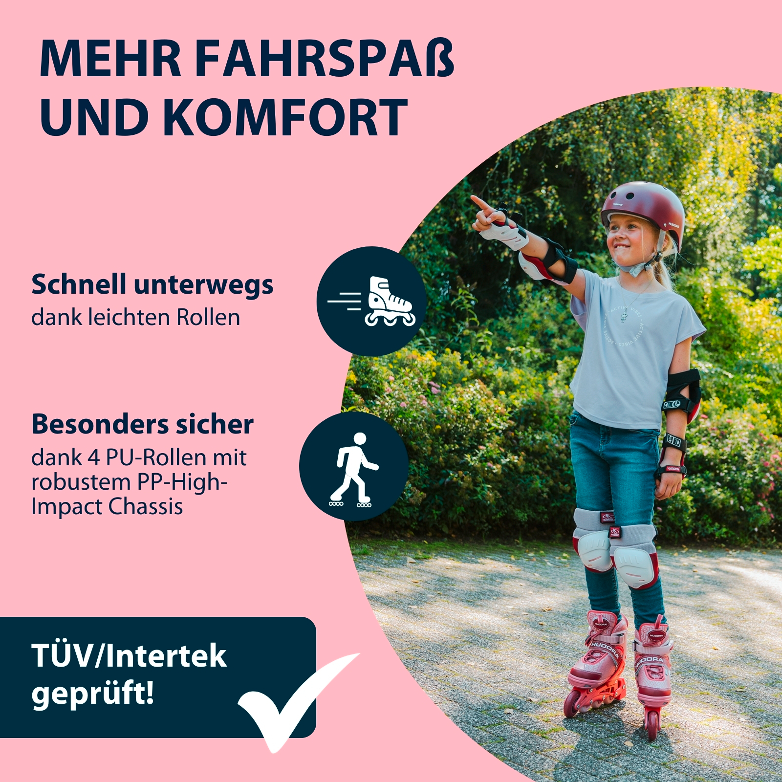 Inline Skates, Mia 2.0, pixie, Gr. 29-40, Bild 3 von 7