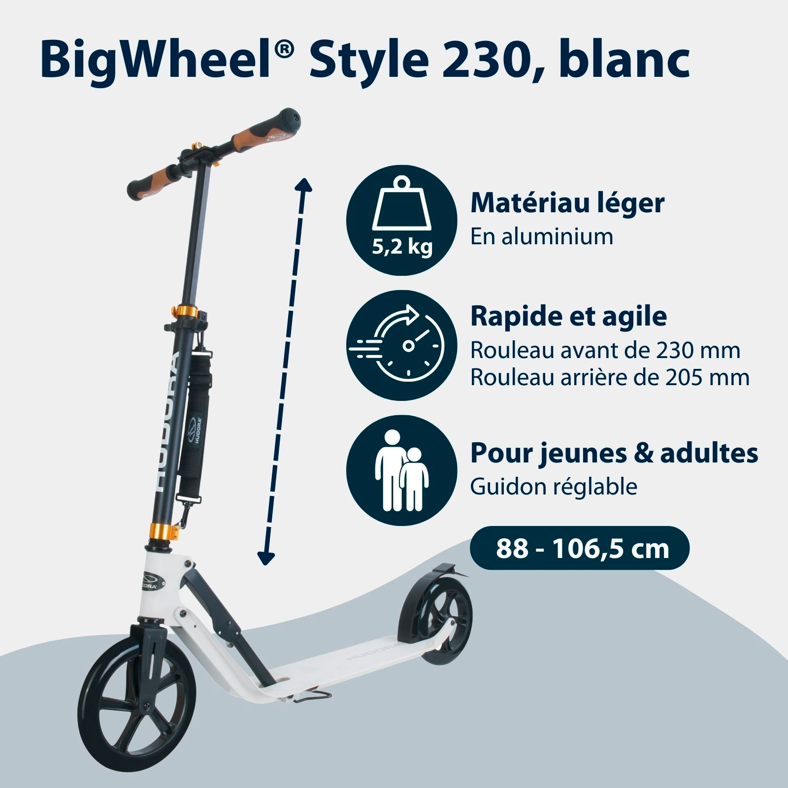 HUDORA BigWheel® Style 230, image 2 from 7