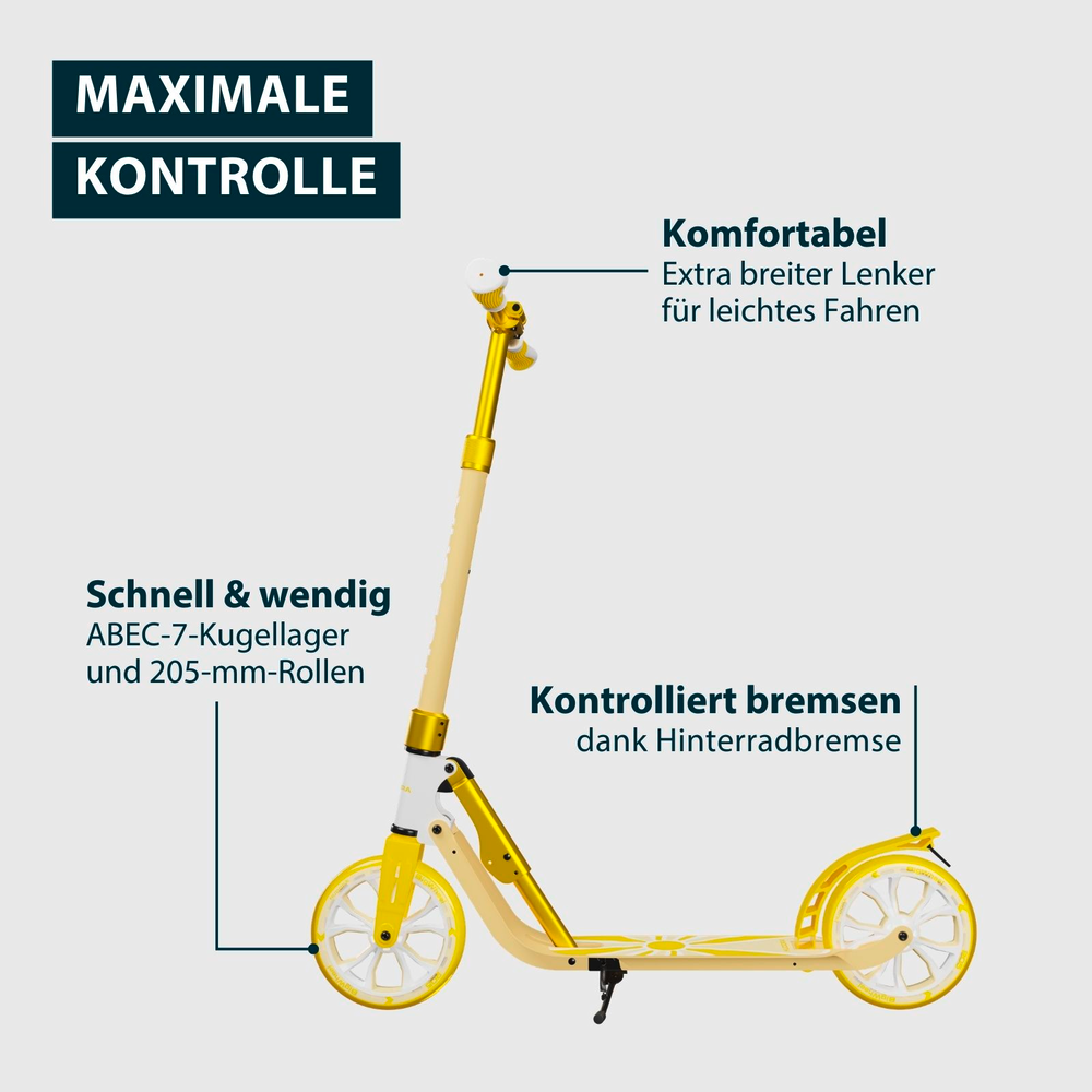 HUDORA BigWheel® 205 Advanced Daydream Edition, Sun, Bild 4 von 8