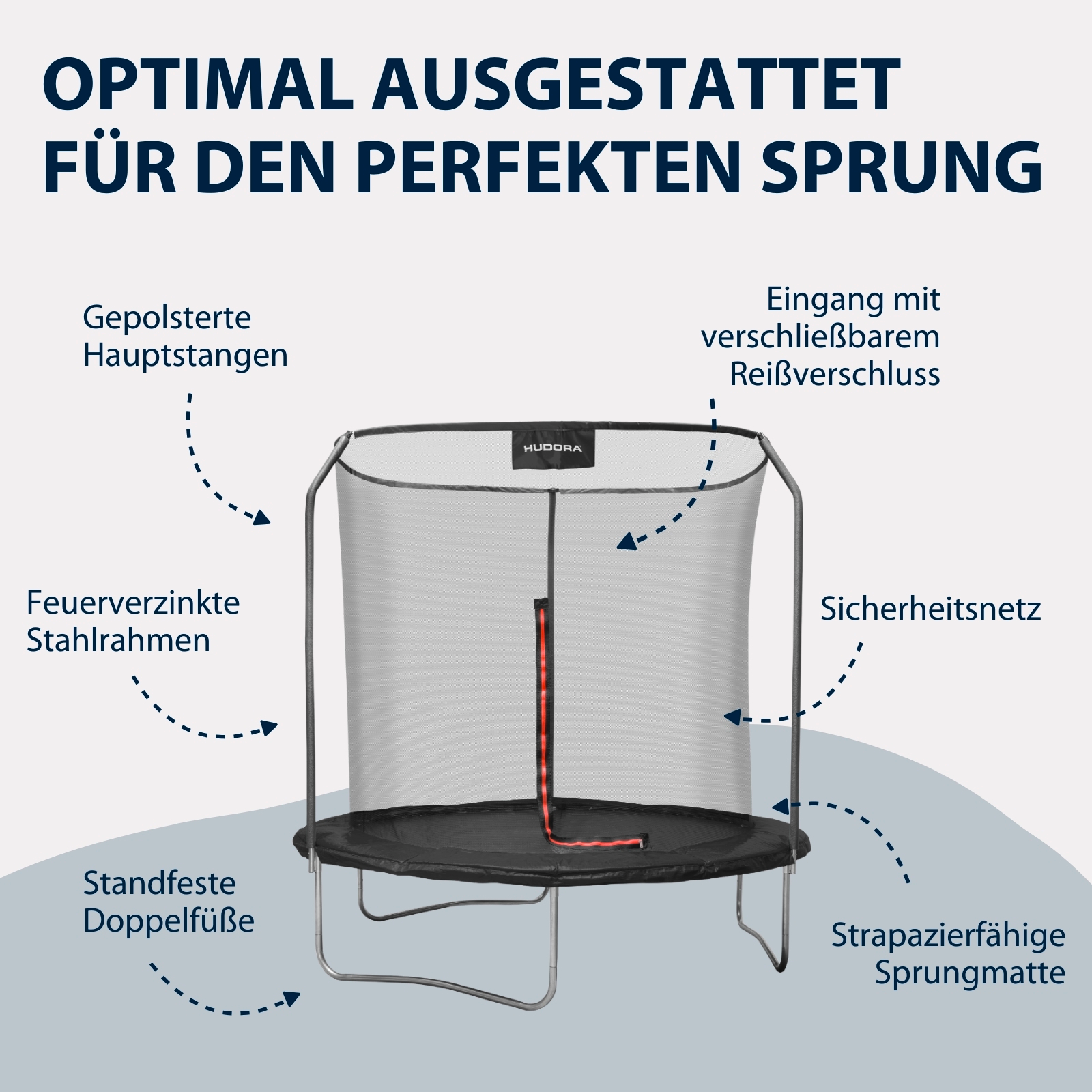 HUDORA First Trampolin 250V, Bild 3 von 7