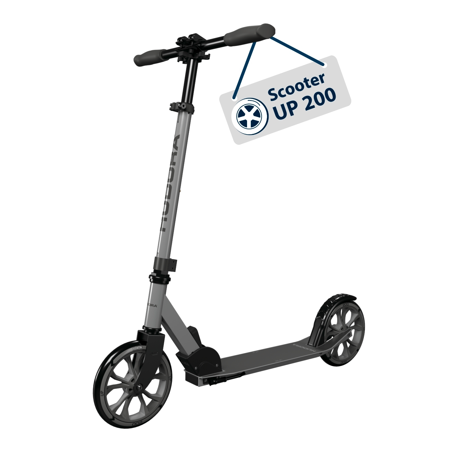 HUDORA Scooter Up 200, iron